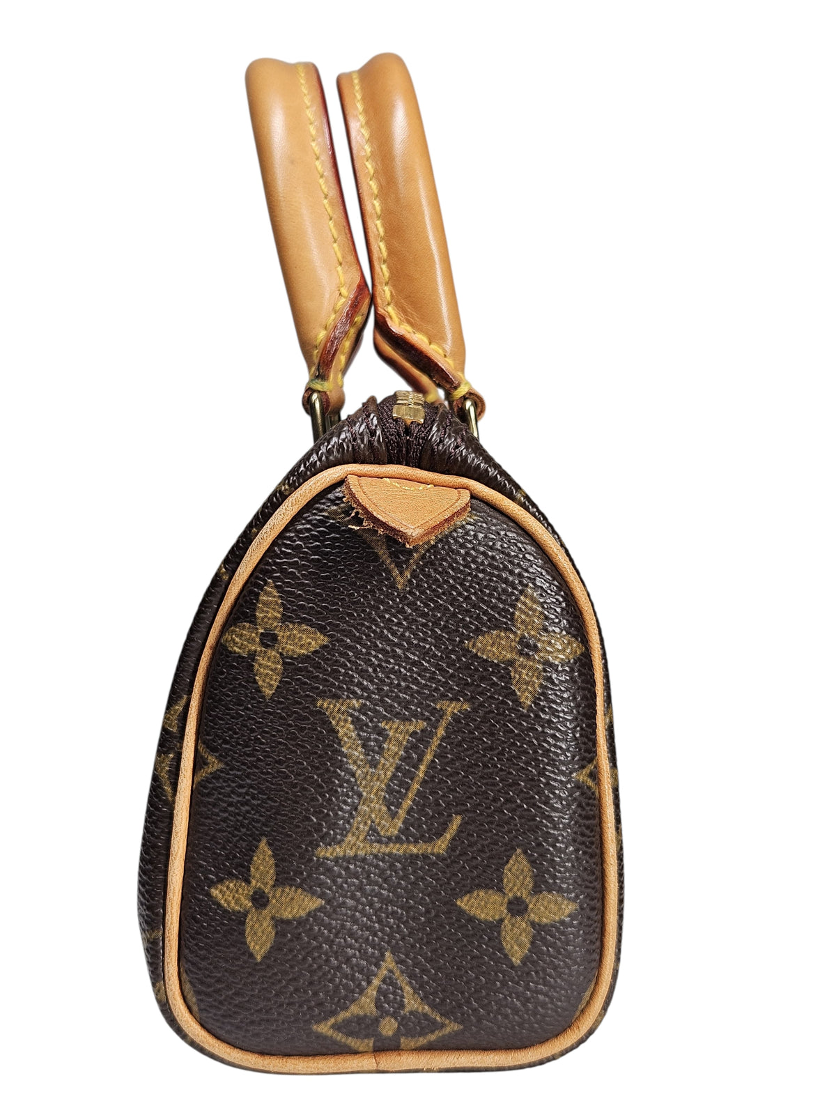 Louis Vuitton Monogram Canvas Mini Speedy 2003 w/ strap