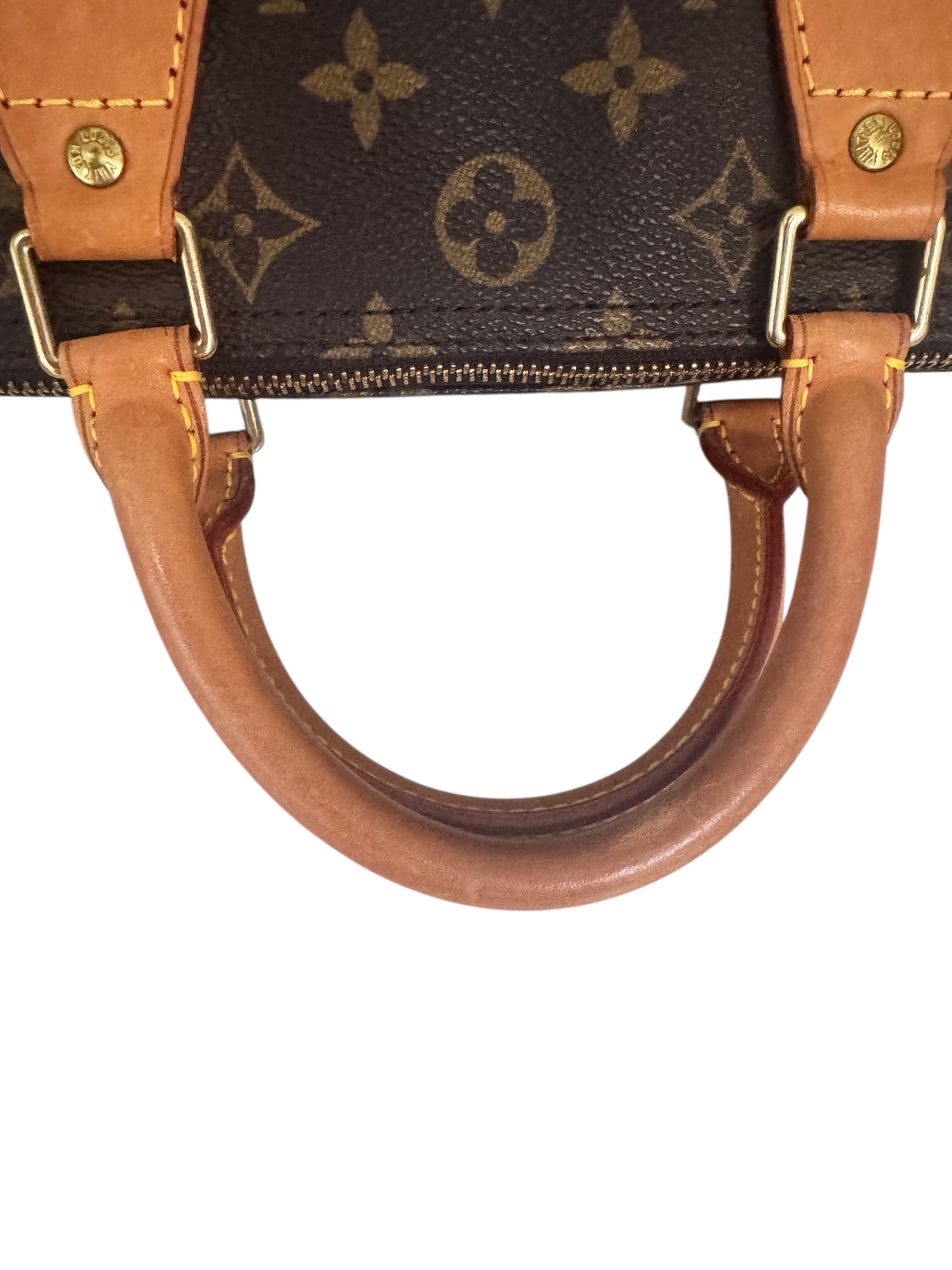 Louis Vuitton Monogram Canvas Speedy 30 1999 w/ Lock & Key