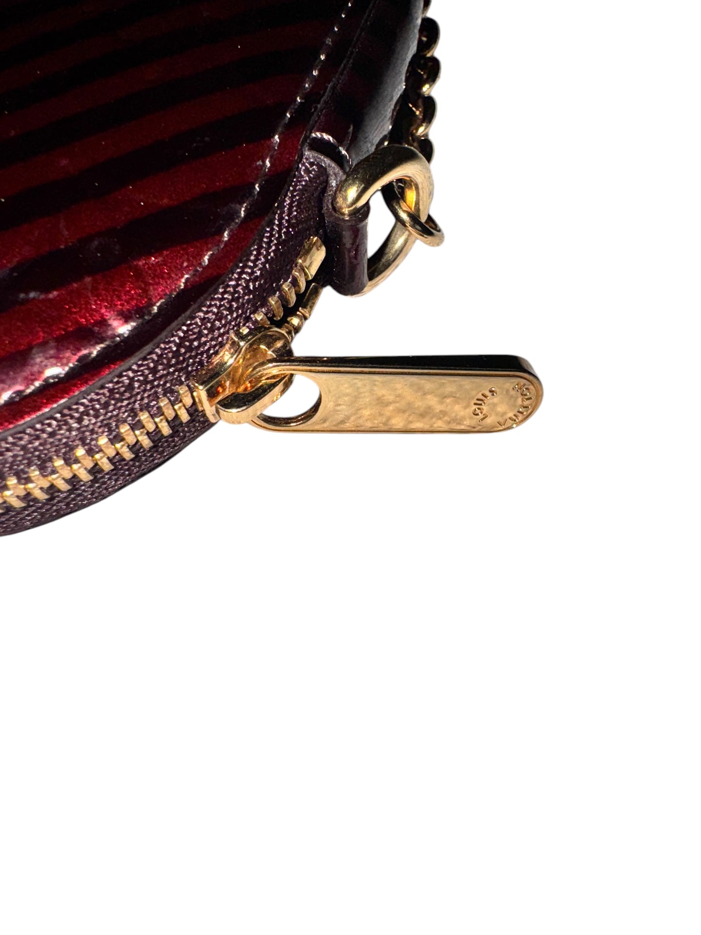 Louis Vuitton Vernis Monogram Rayeur Porte Monnaie Coeur (Heart-Shaped Coin Purse, 2011)