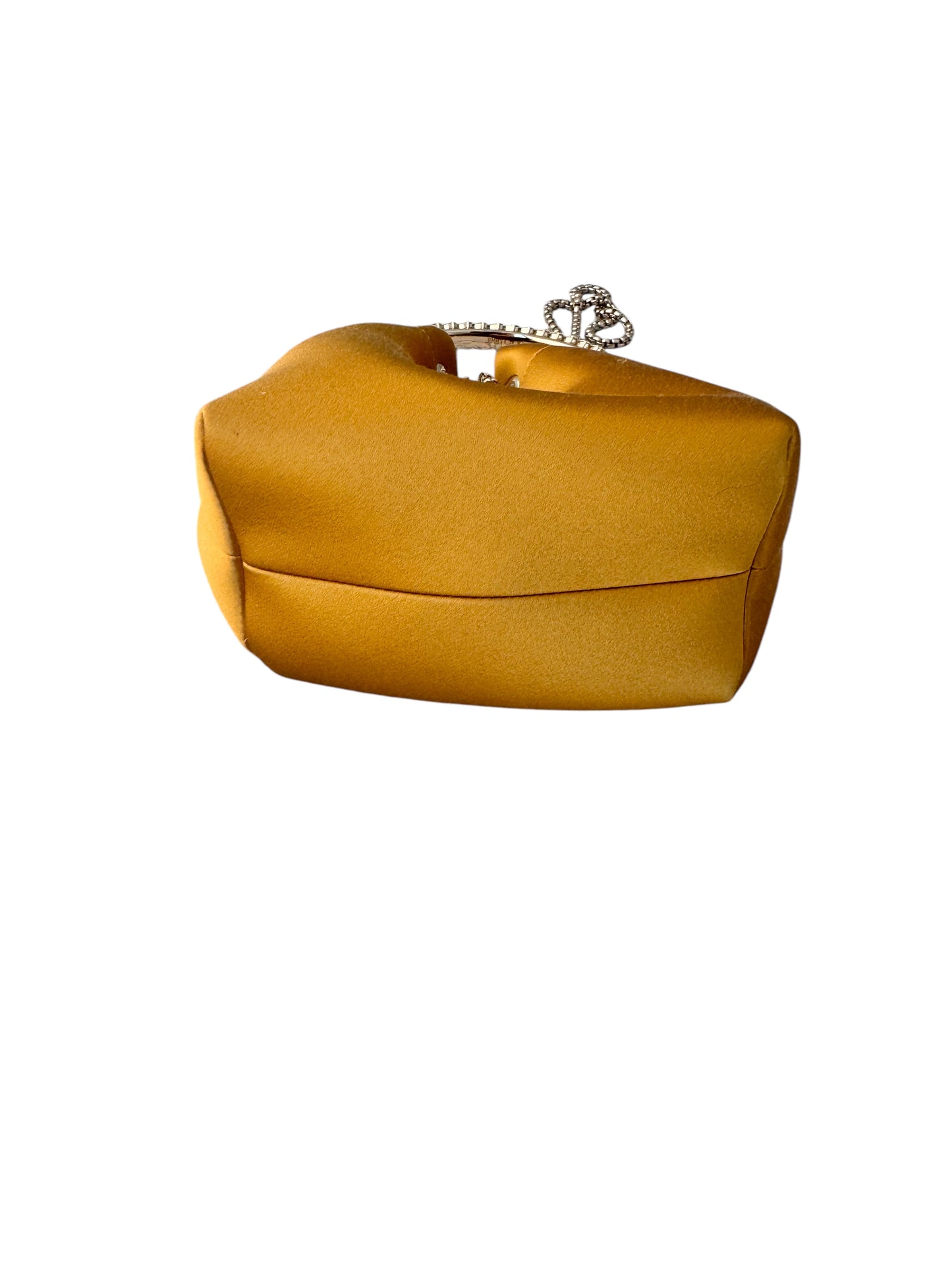 Jimmy Choo Satin Bijou BonBon Bucket Bag Chain