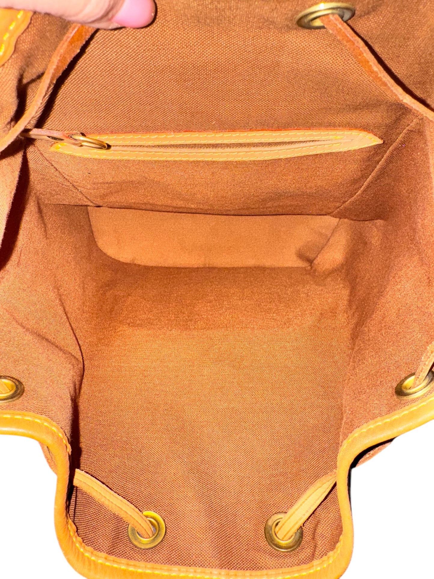 Louis Vuitton 1998 Monogram Canvas Montsouris MM Backpack