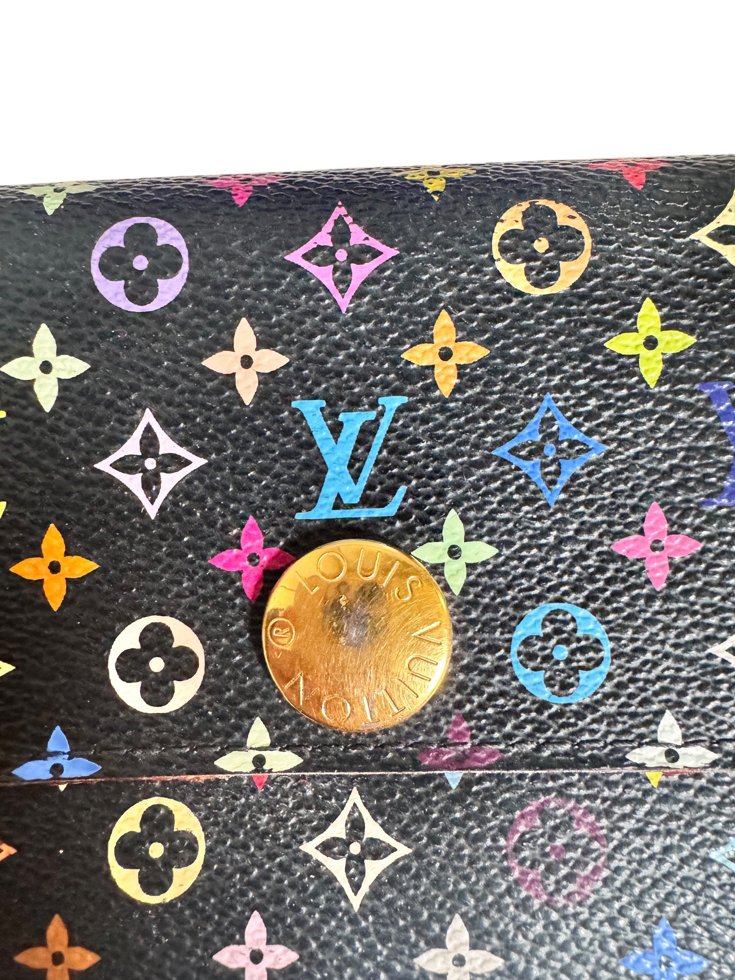 Louis Vuitton Monogram Multicolor Portefeuille Sarah Wallet (2012)