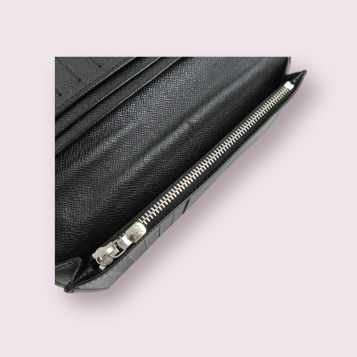Louis Vuitton Damier Graphite Canvas Portefeuille Brazza Wallet 2010