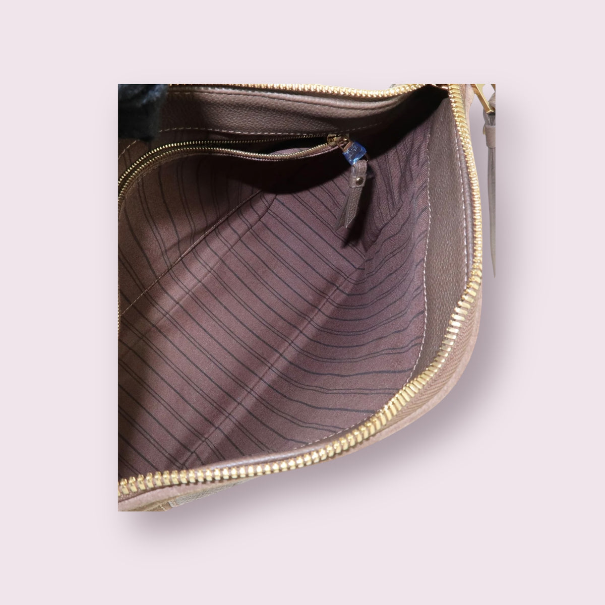 Louis Vuitton Monogram Empreinte Suede Audacieuse PM (Brown) 2011
