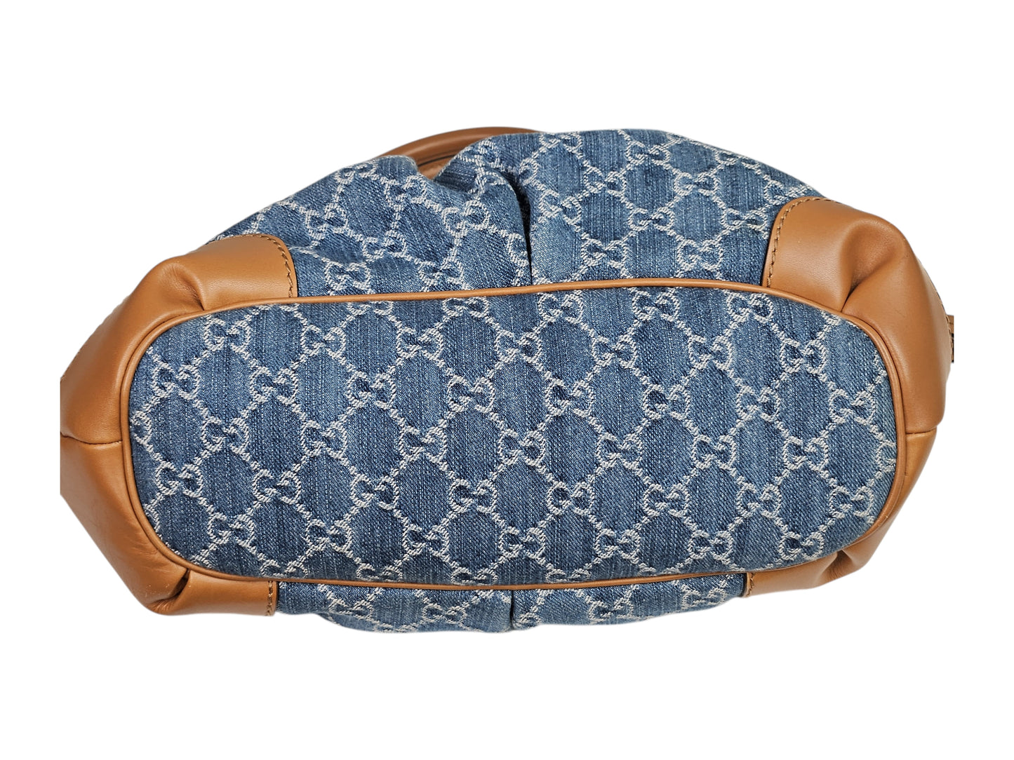 Gucci Denim Sukey 2 way Handbag