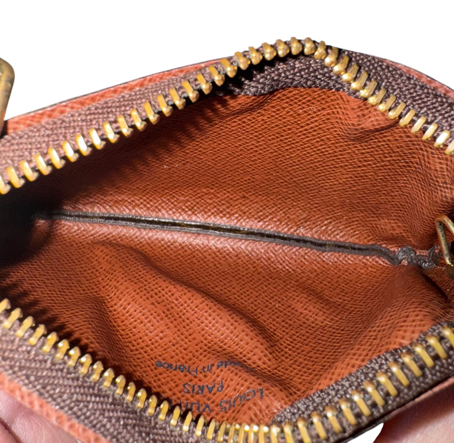 Louis Vuitton 2014 Monogram Canvas Key Cles Pouch