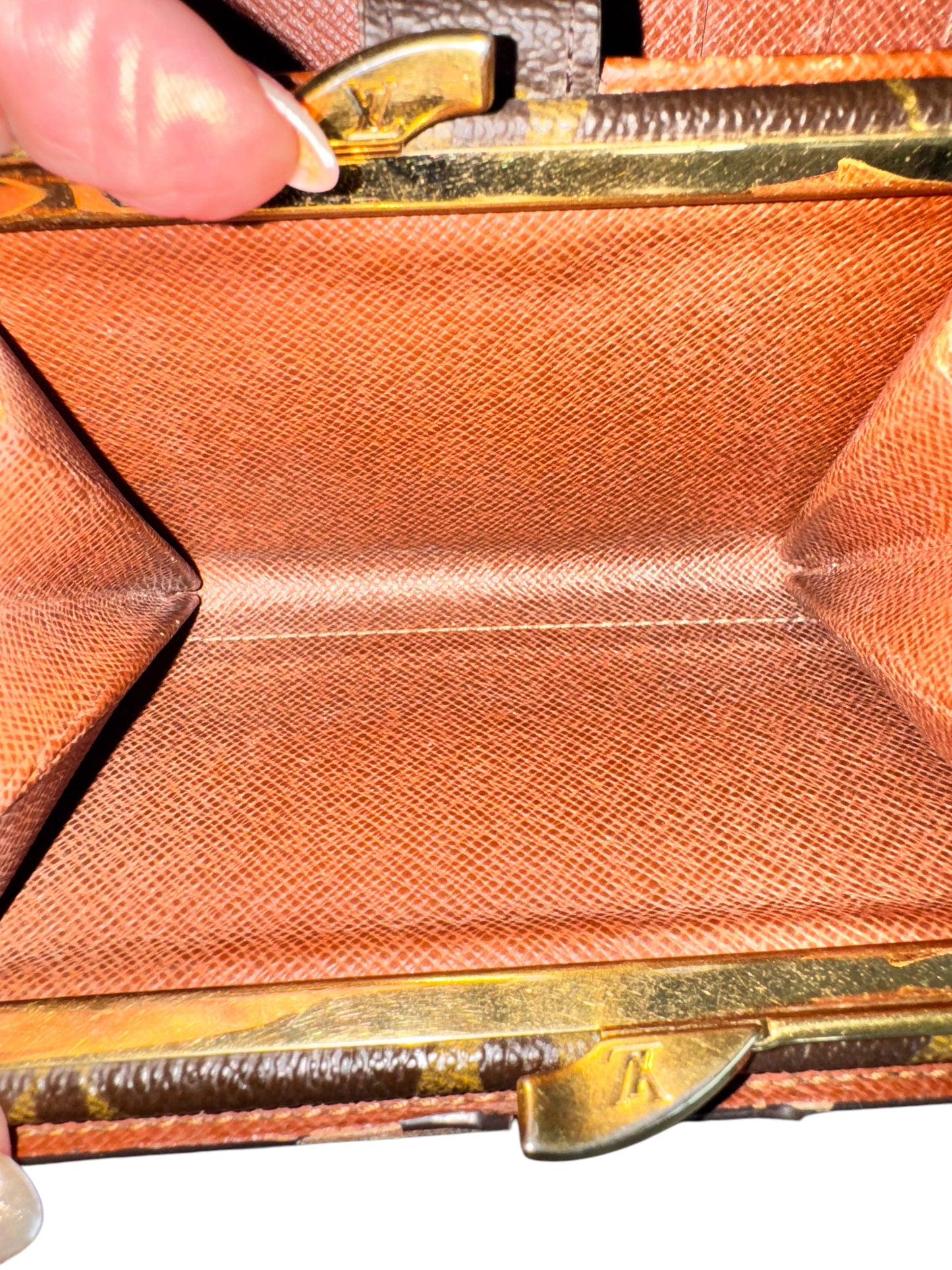 Louis Vuitton Monogram Canvas Porte Monnaie Billets Viennois Wallet (2001)