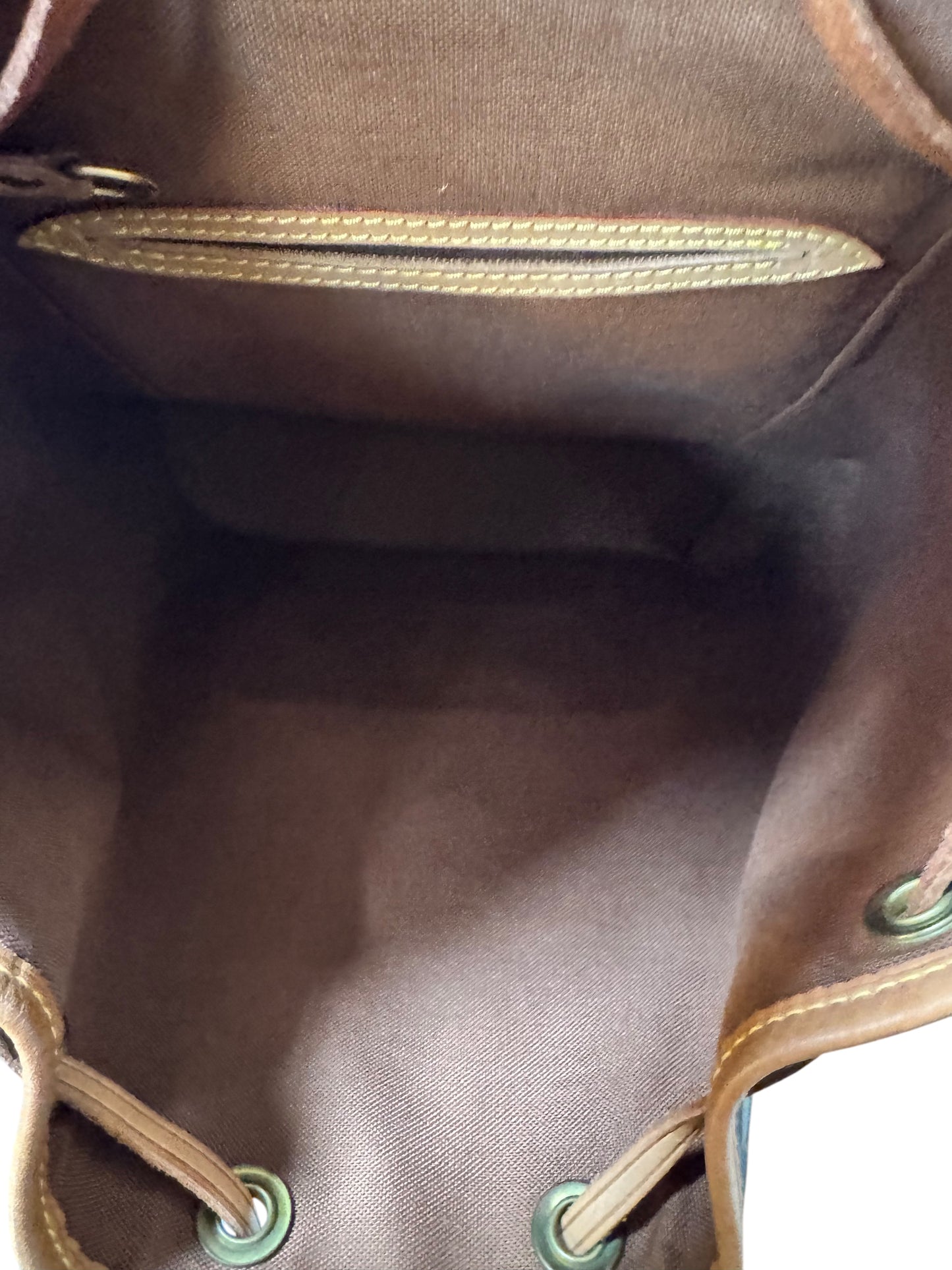 Louis Vuitton 1998 Monogram Canvas Montsouris MM Backpack