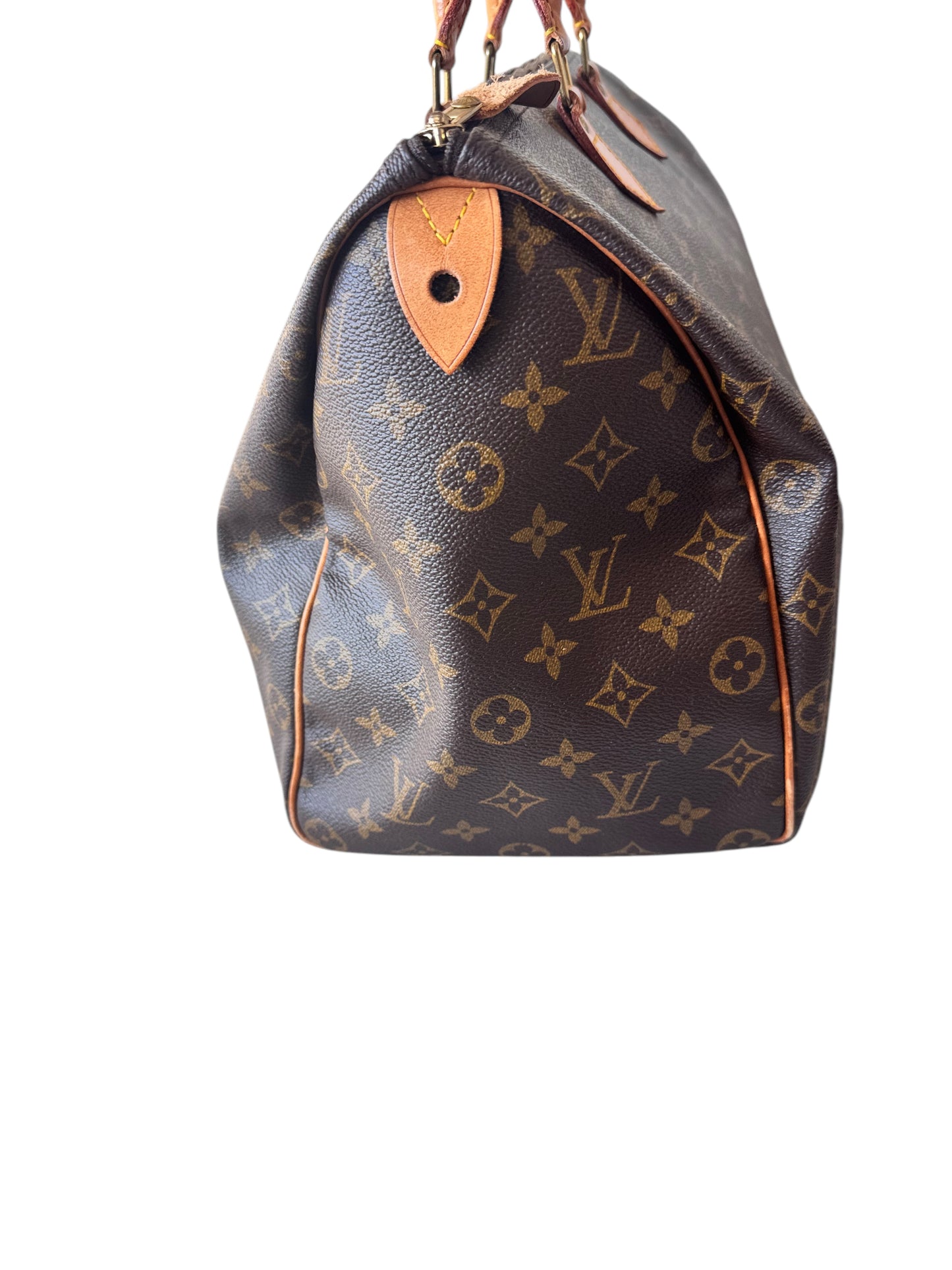 Louis Vuitton Monogram Canvas Speedy 40 from 1992 w/Lock & Key