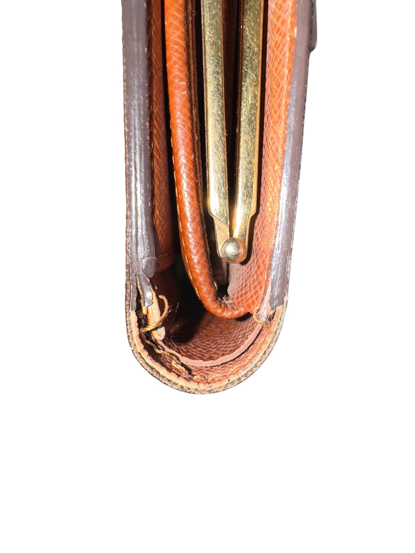Louis Vuitton Monogram Canvas Porte Monnaie Billets Viennois Wallet (2001)