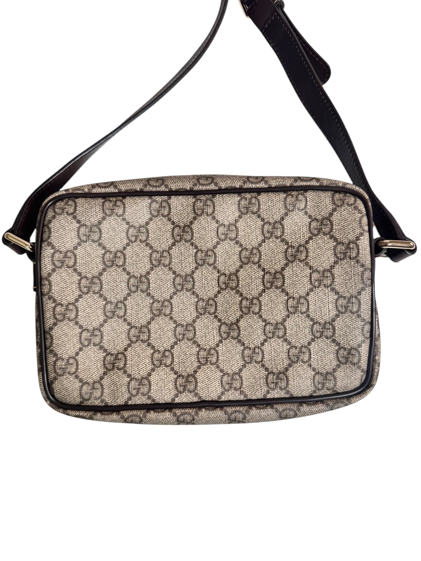 GUCCI GG Supreme Coated Canvas Crossbody Bag
