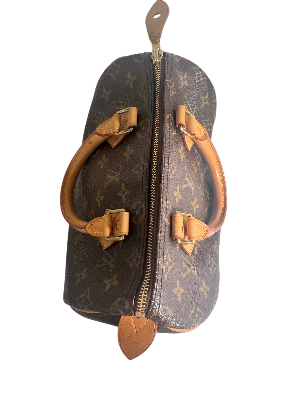 Louis Vuitton Monogram Canvas Speedy 25 2005 w/ Lock & Key