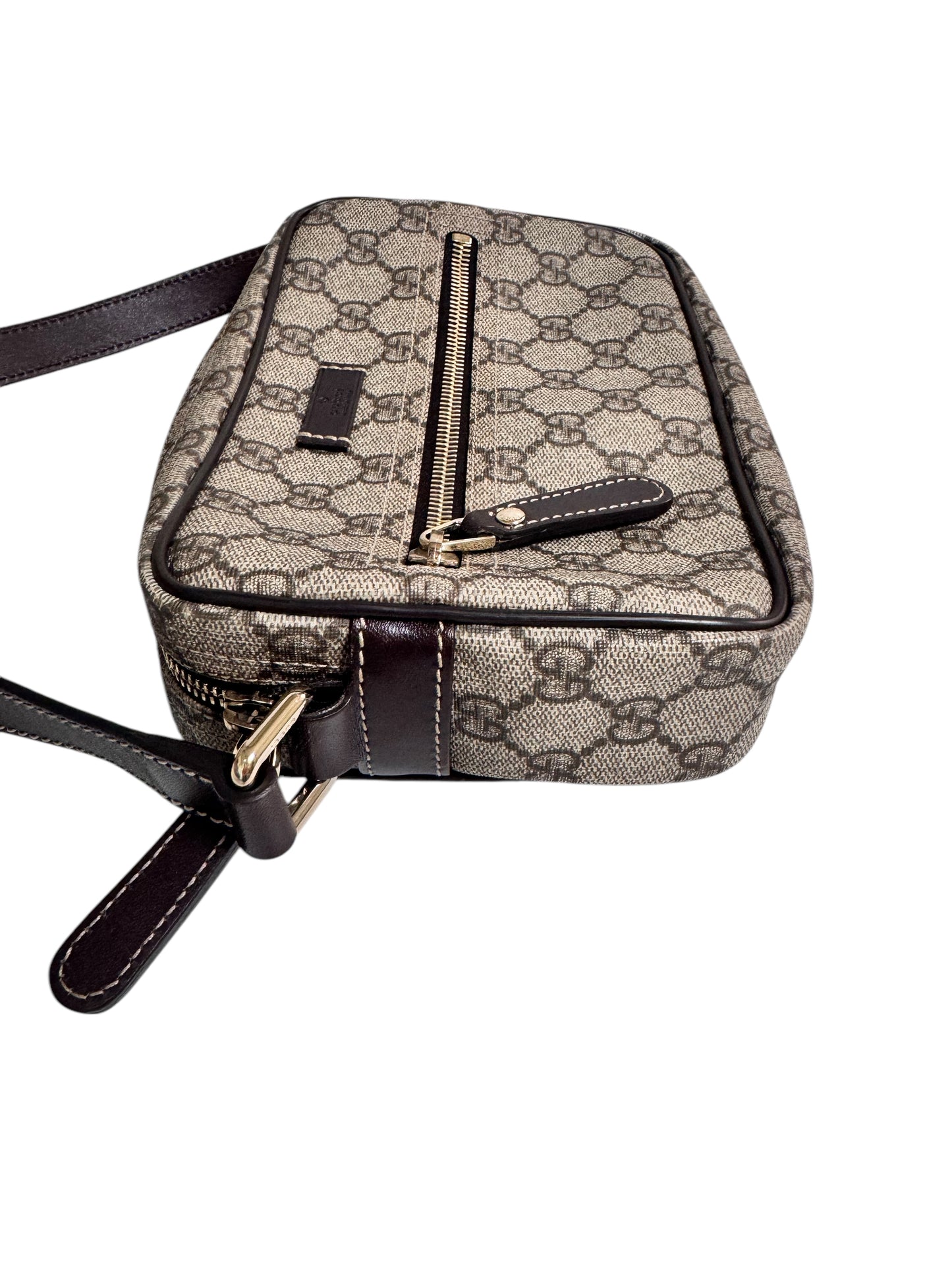 GUCCI GG Supreme Coated Canvas Crossbody Bag