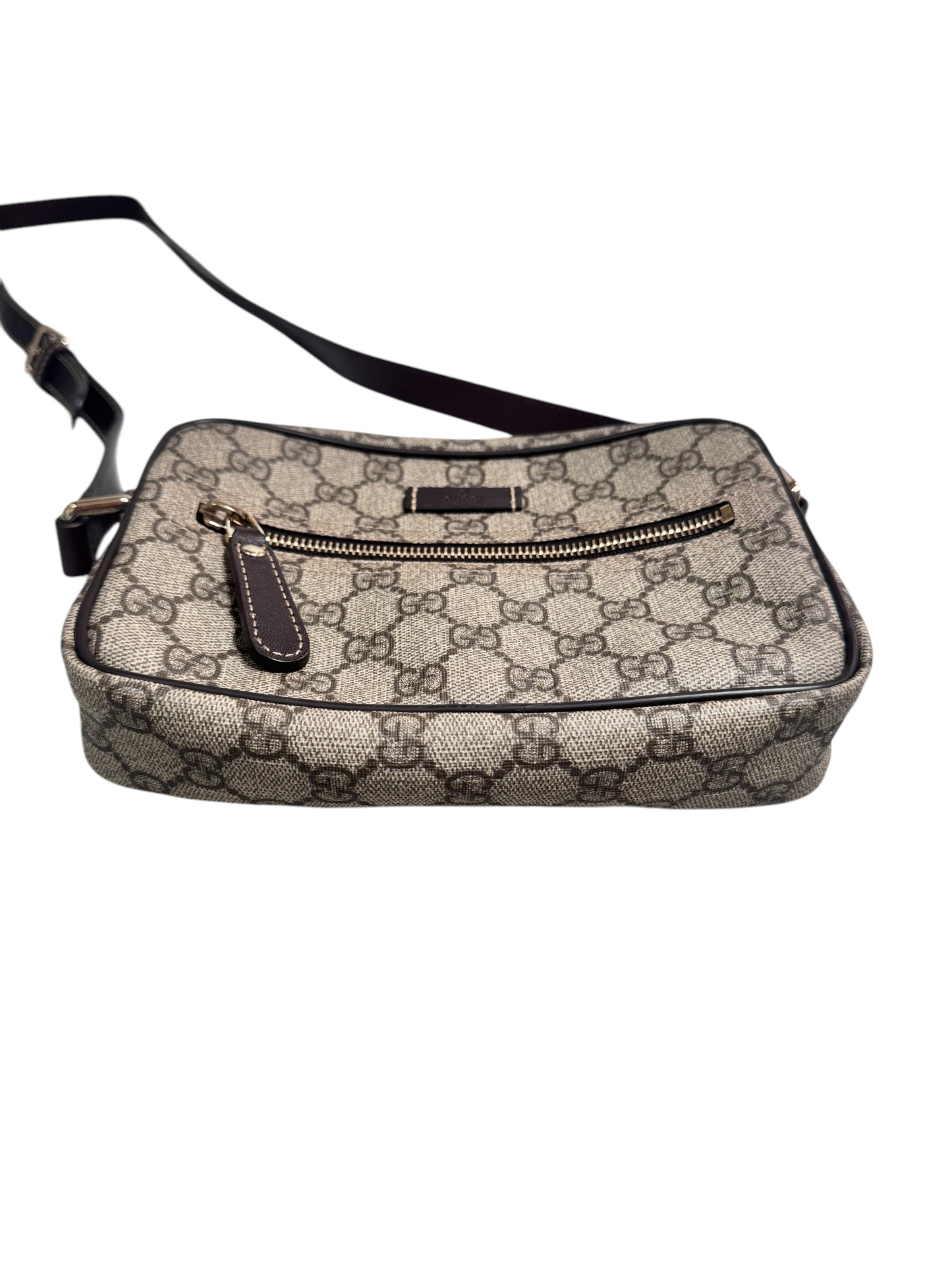 GUCCI GG Supreme Coated Canvas Crossbody Bag