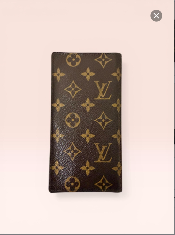 Louis Vuitton Monogram Porte Valeurs Carte Credit 2005