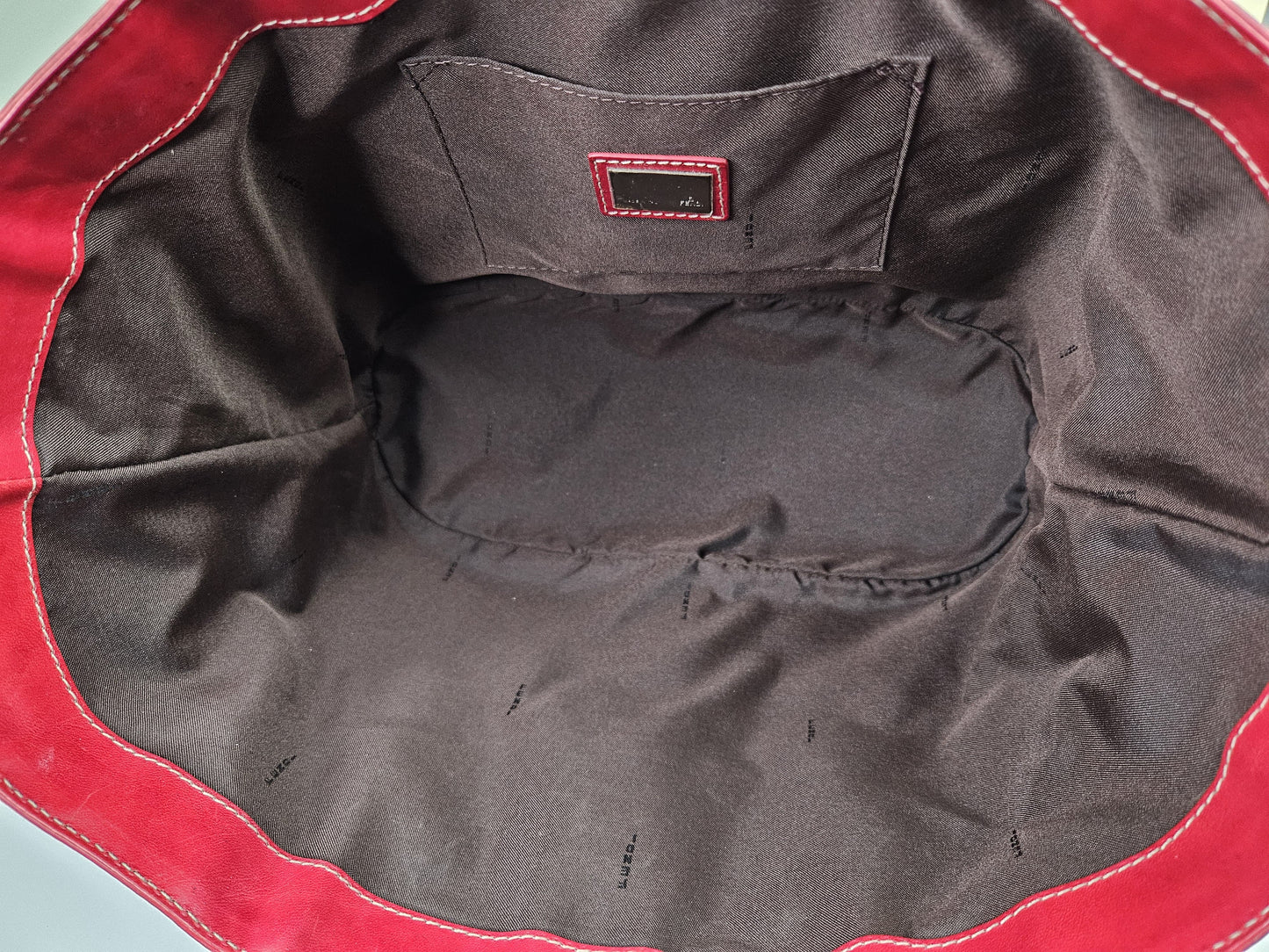 Fendi Vintage Zucca FF Logo Tote