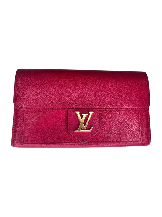 Louis Vuitton LockMe Calfskin Wallet