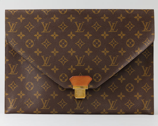 Louis Vuitton Vintage Posh Platt Envelope/ Clutch Bag