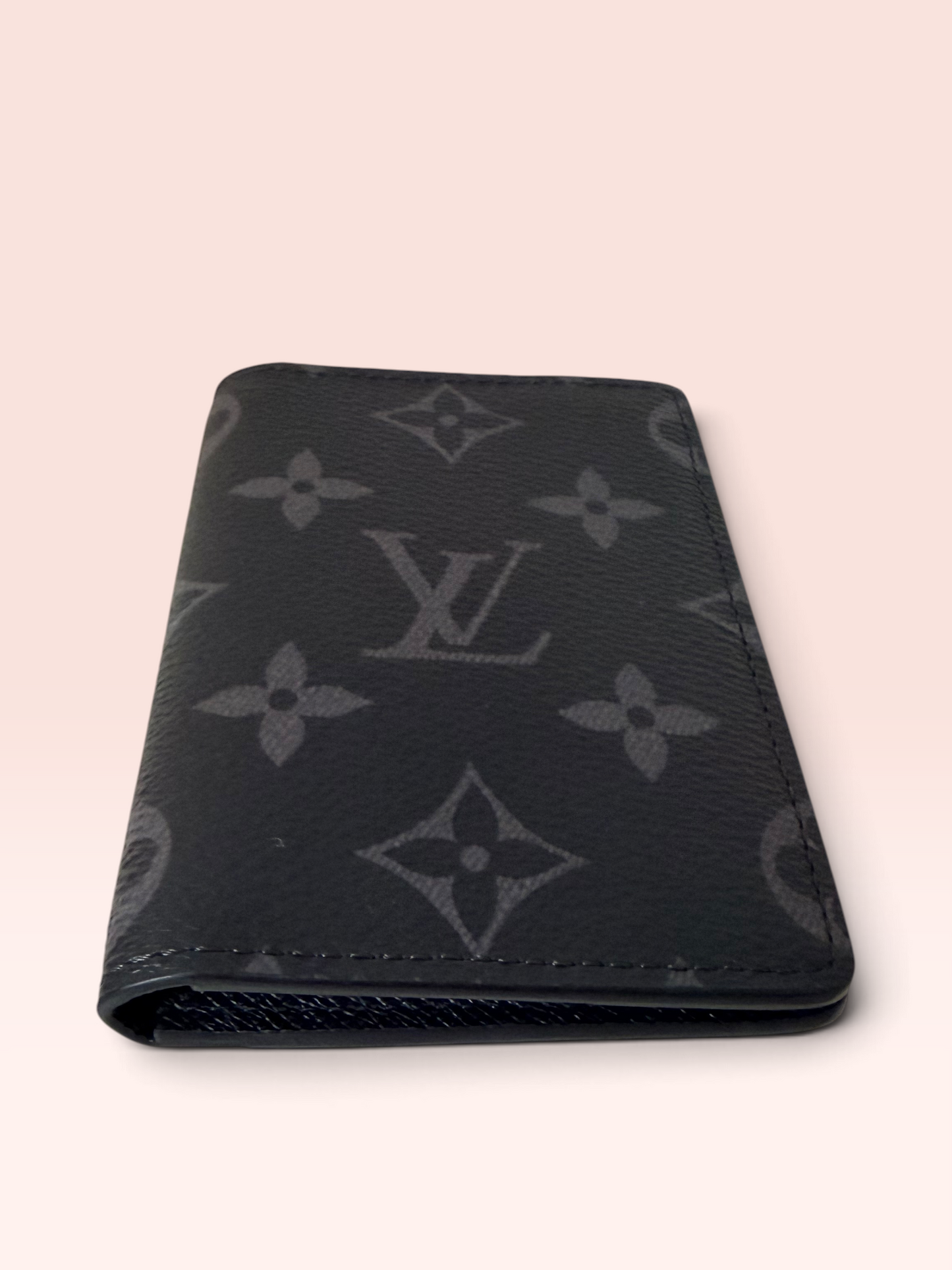 Louis Vuitton Monogram Eclipse Canvas Pocket Organizer RFID