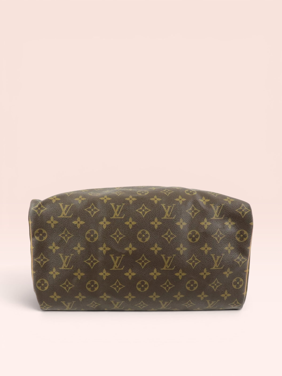 Louis Vuitton Monogram Canvas Speedy 35 w/ Lock & Key 1999