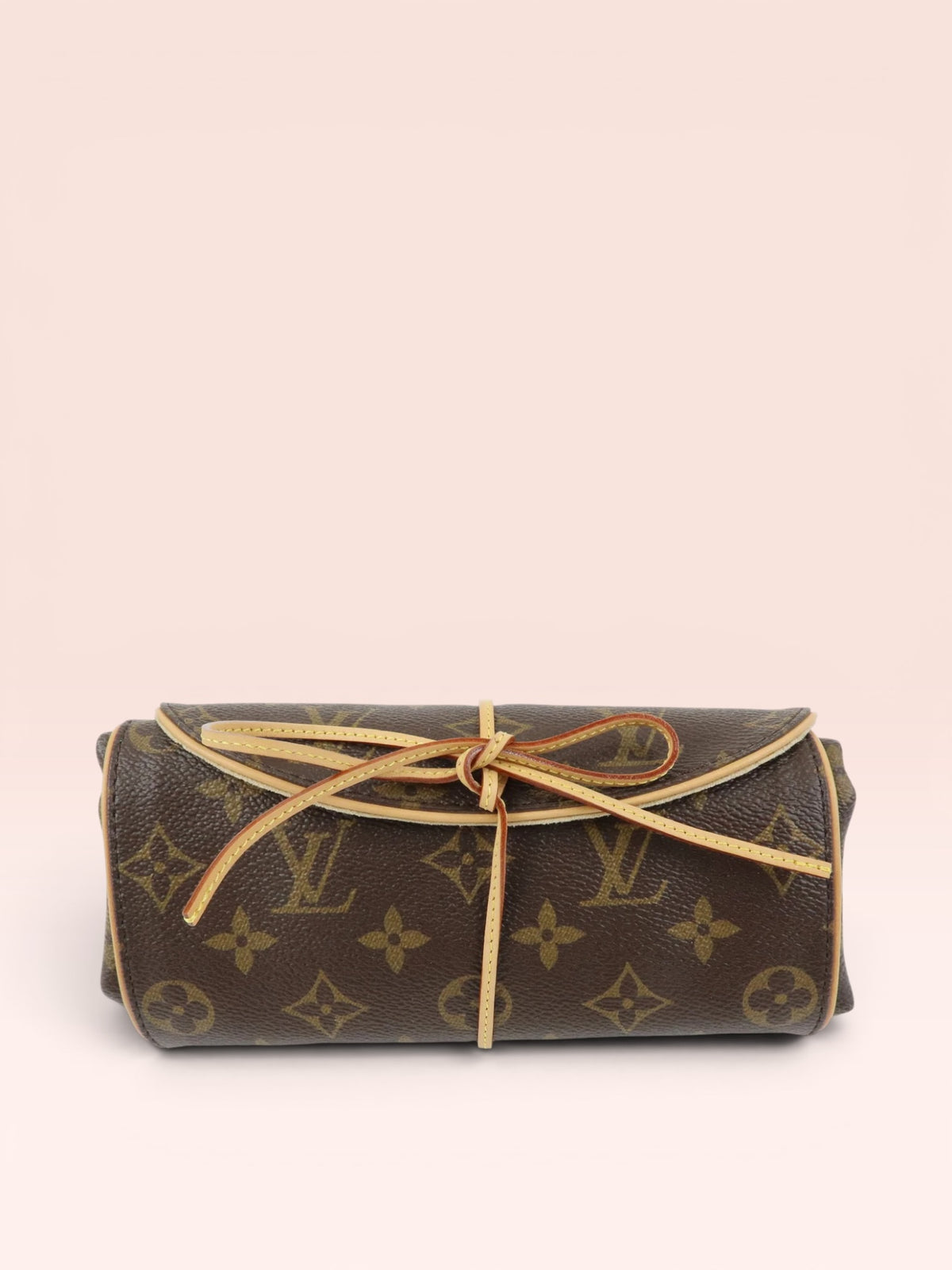 Louis Vuitton Monogram Canvas Trousse Bijoux Pliable Rolling Jewelry Case 2016