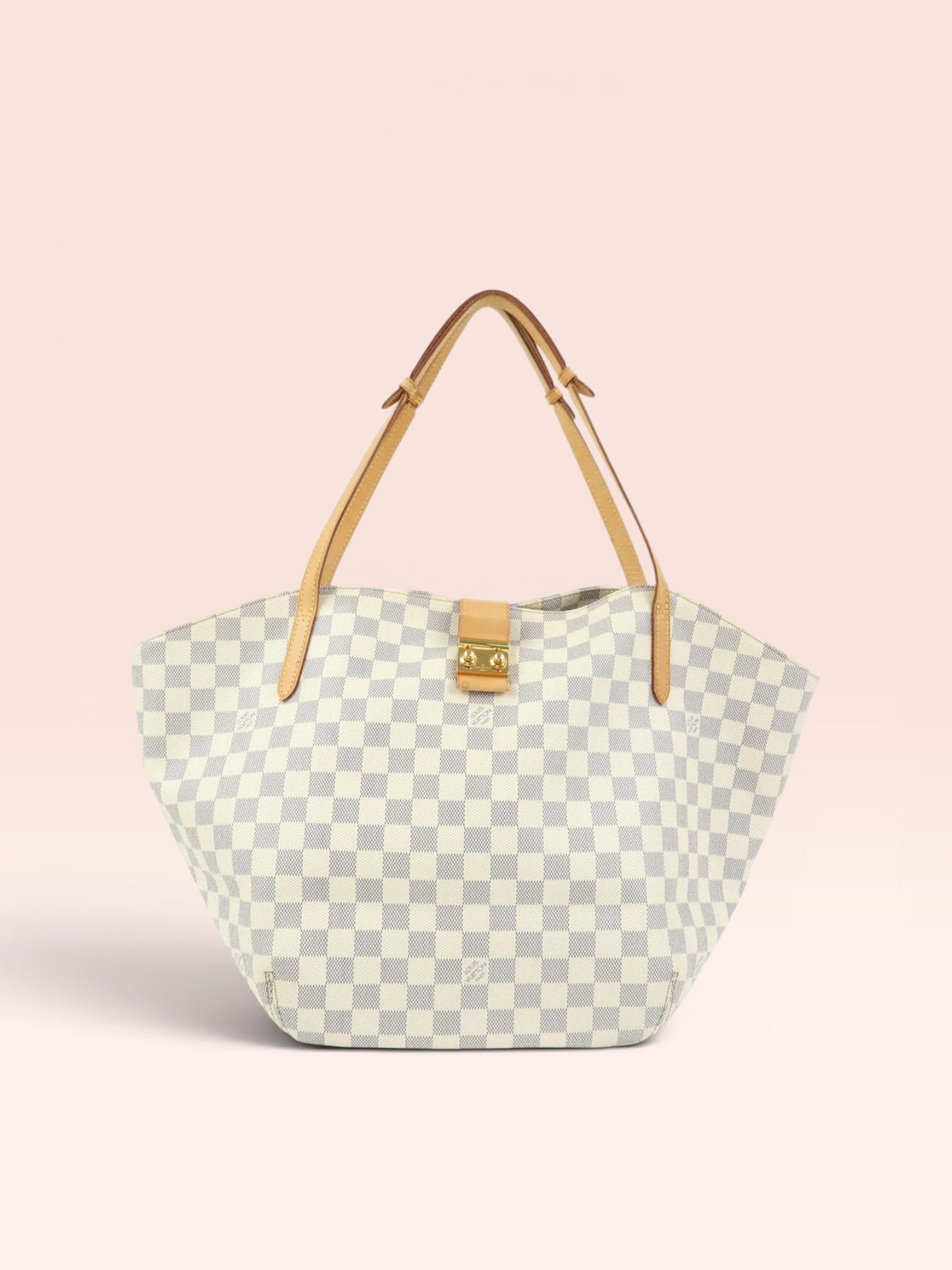 Louis Vuitton Damier Azur Canvas Salina GM Tote 2012