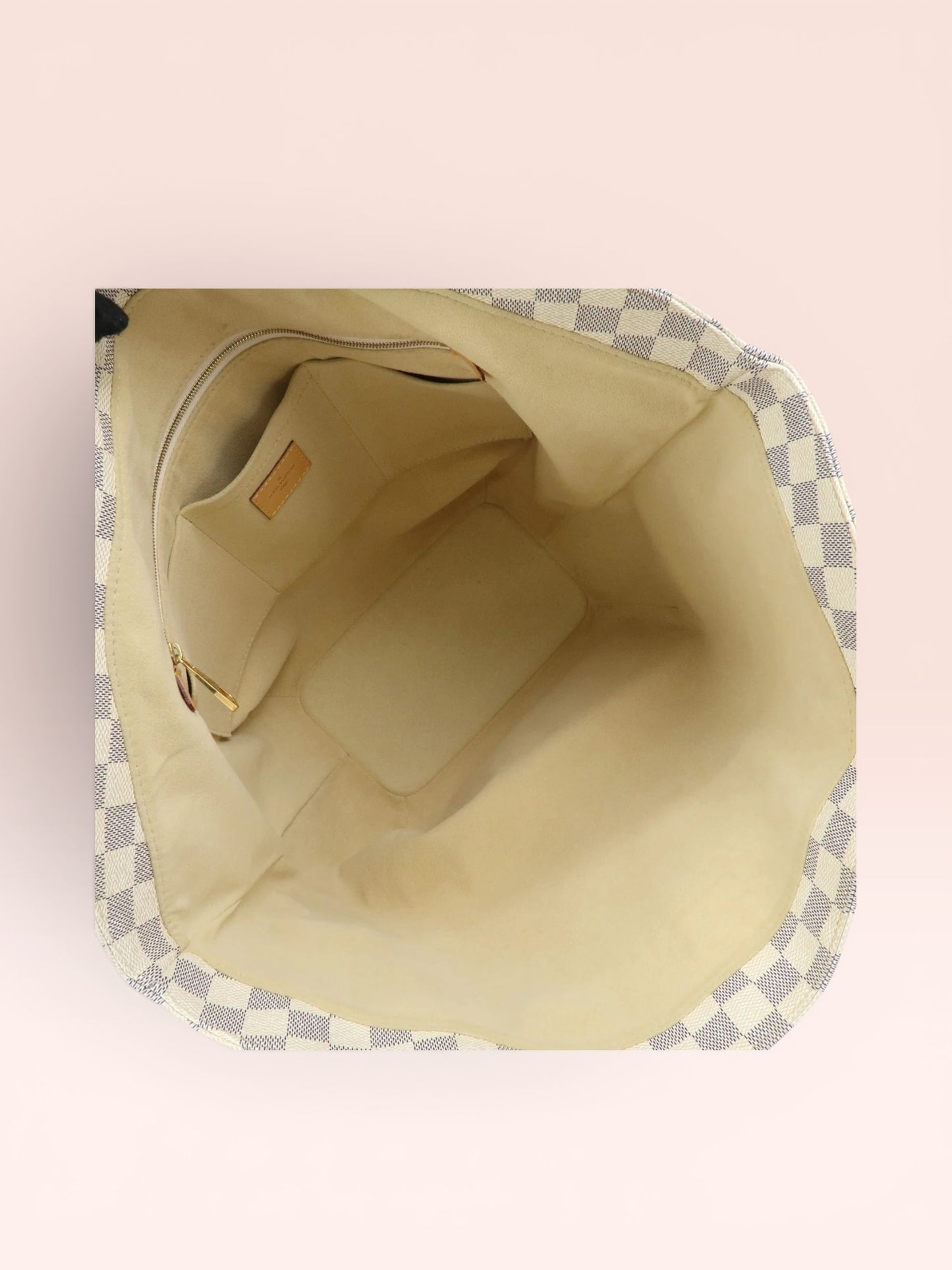 Louis Vuitton Damier Azur Canvas Salina GM Tote 2012