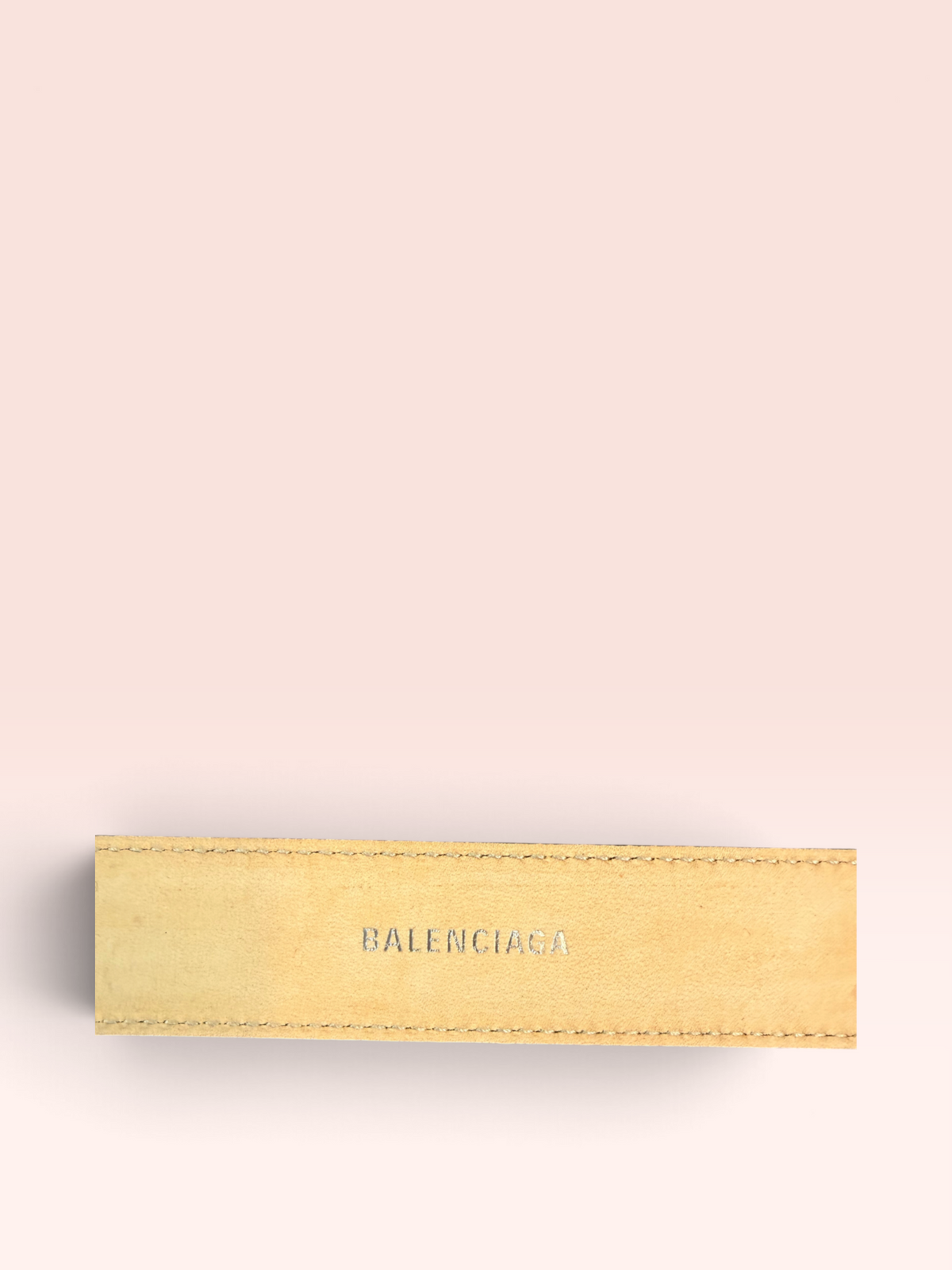 Balenciaga Leather Belt (Black) 31"-37"