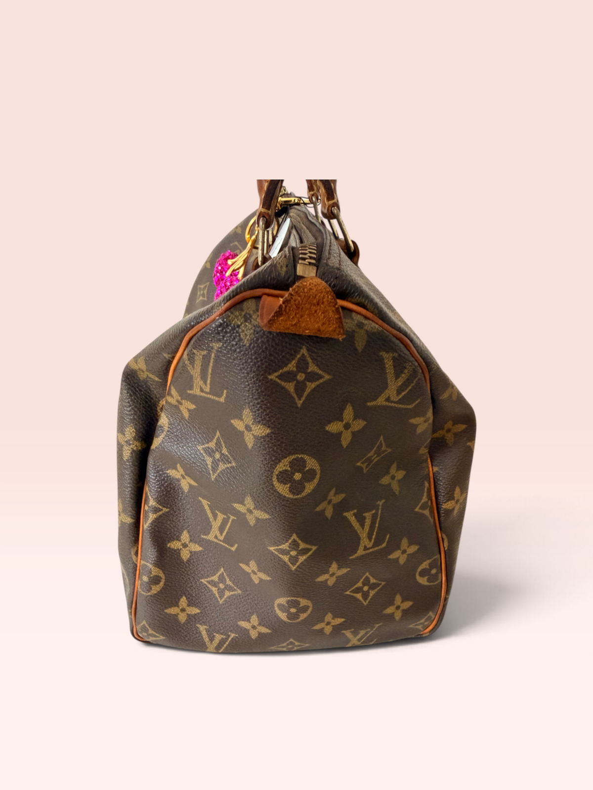 Louis Vuitton Canvas Tote Bags Monogram Speedy 30 2001