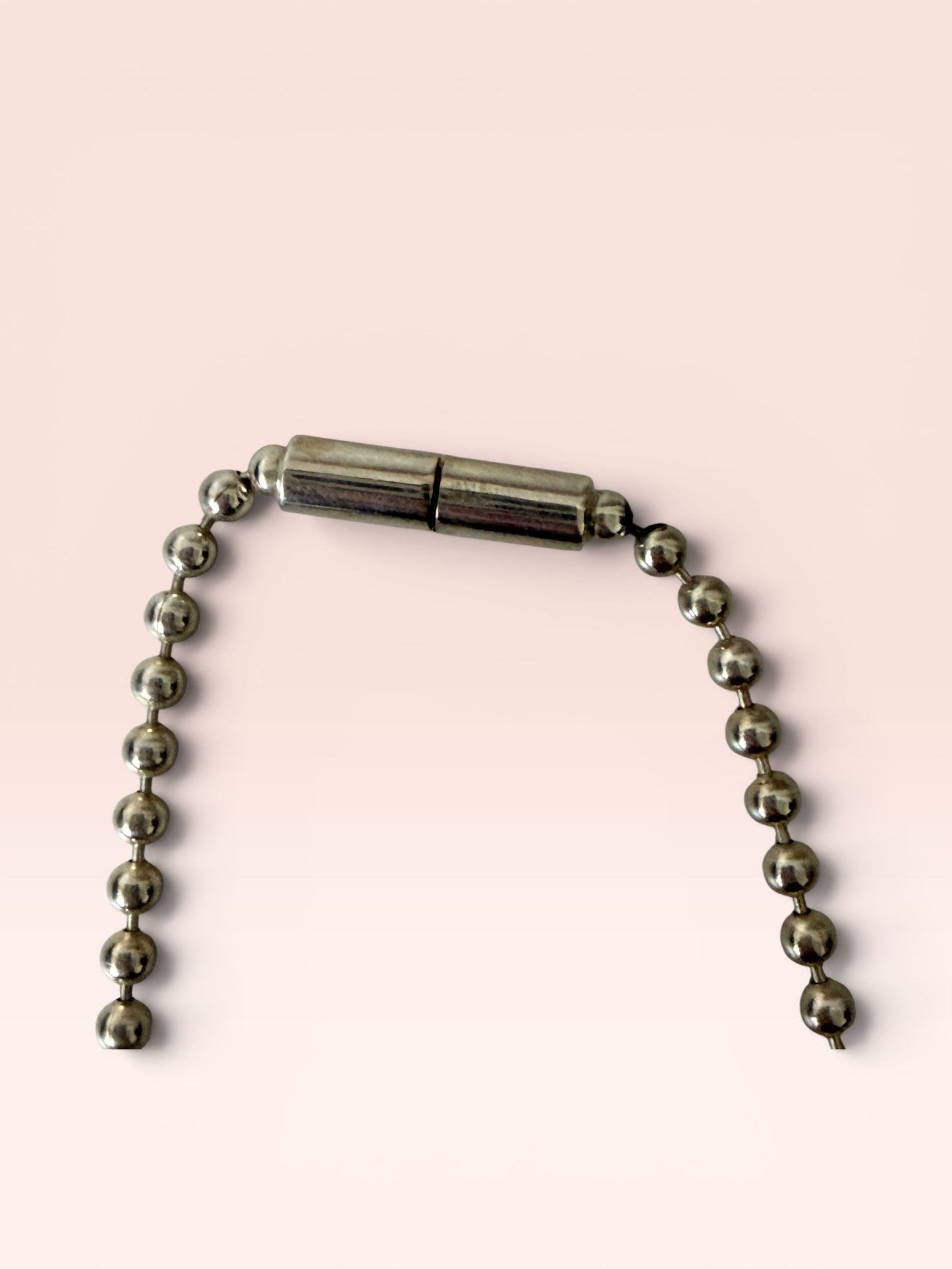 Gucci Sterling Silver Logo Plate Ball Choker Necklace