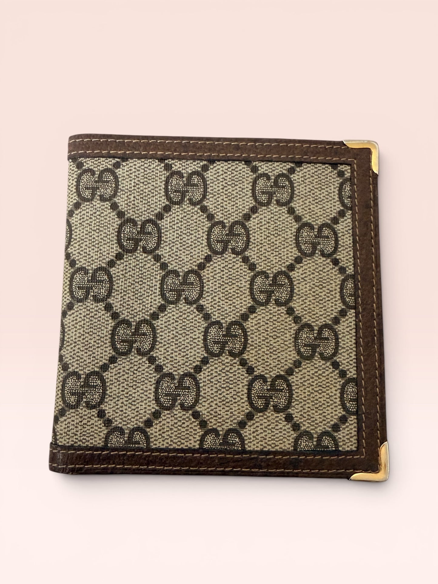 Gucci Supreme Coated Canvas Vintage Bifold Wallet