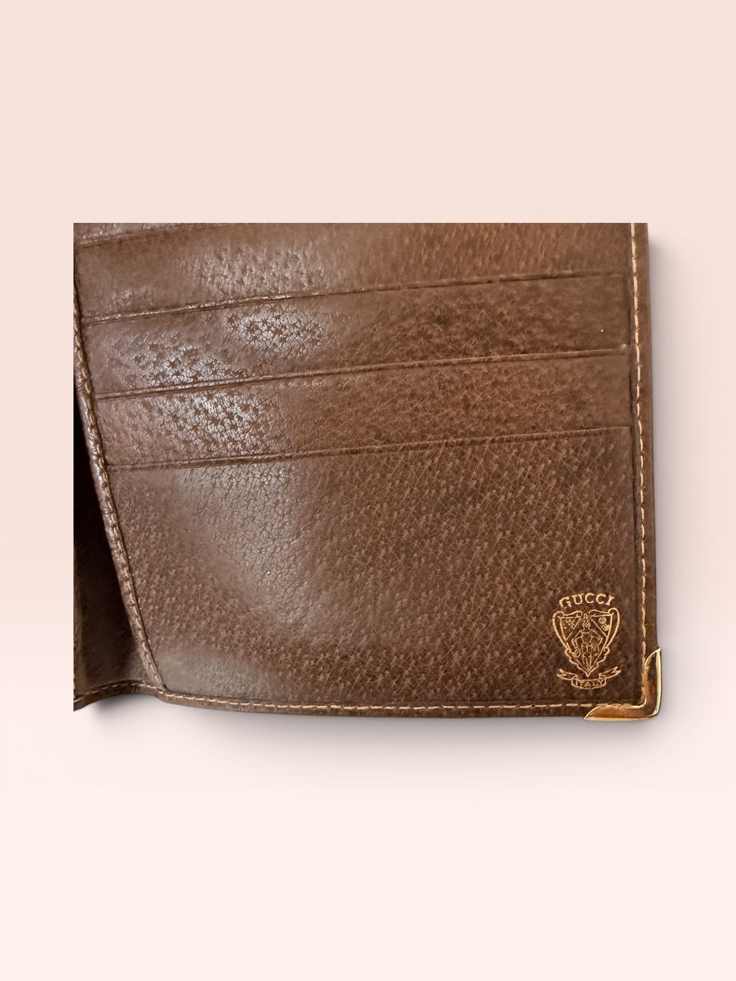 Gucci Supreme Coated Canvas Vintage Bifold Wallet