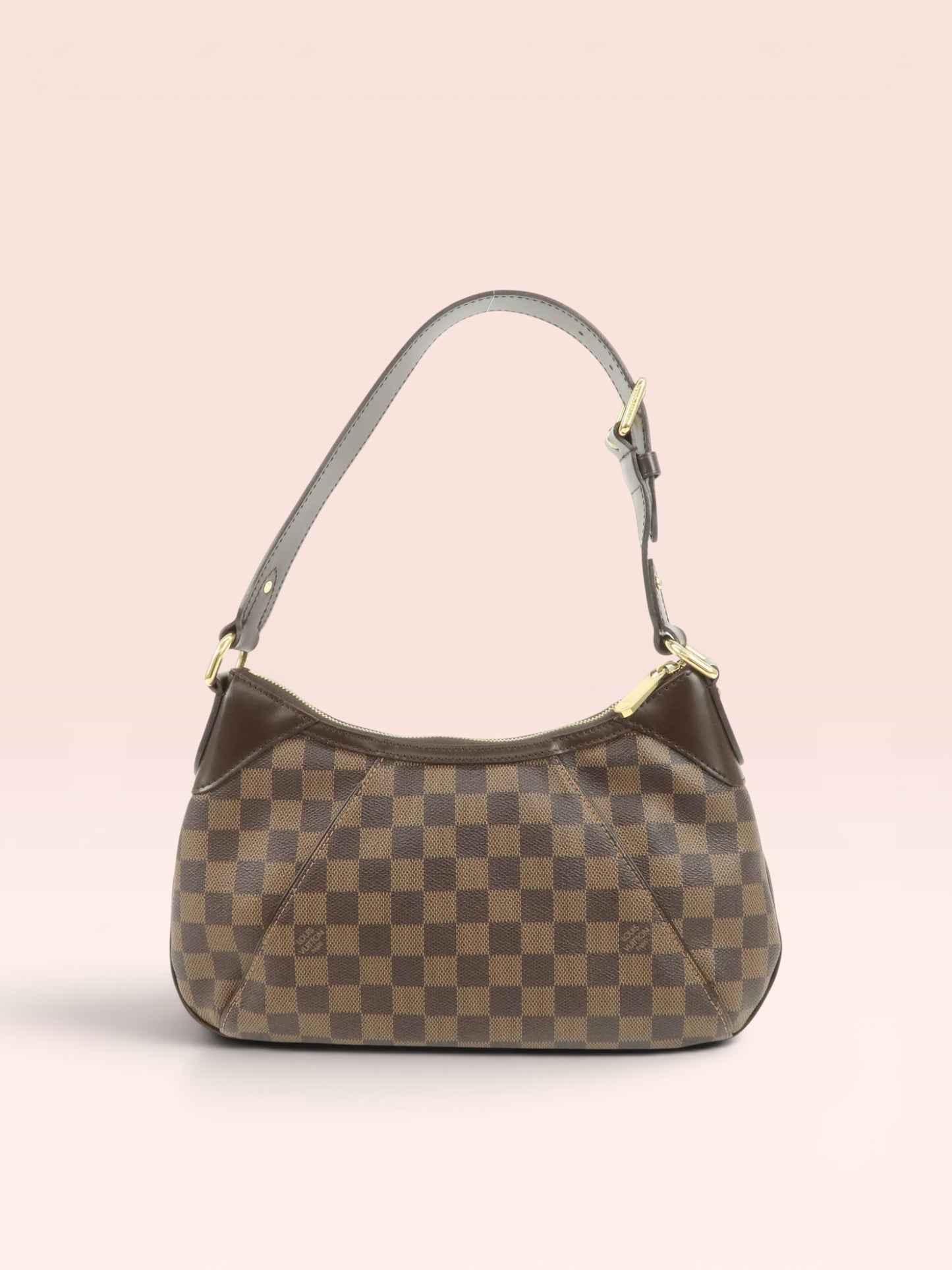 Louis Vuitton Damier Ebener Canvas Thames PM Shoulder Bag 2008