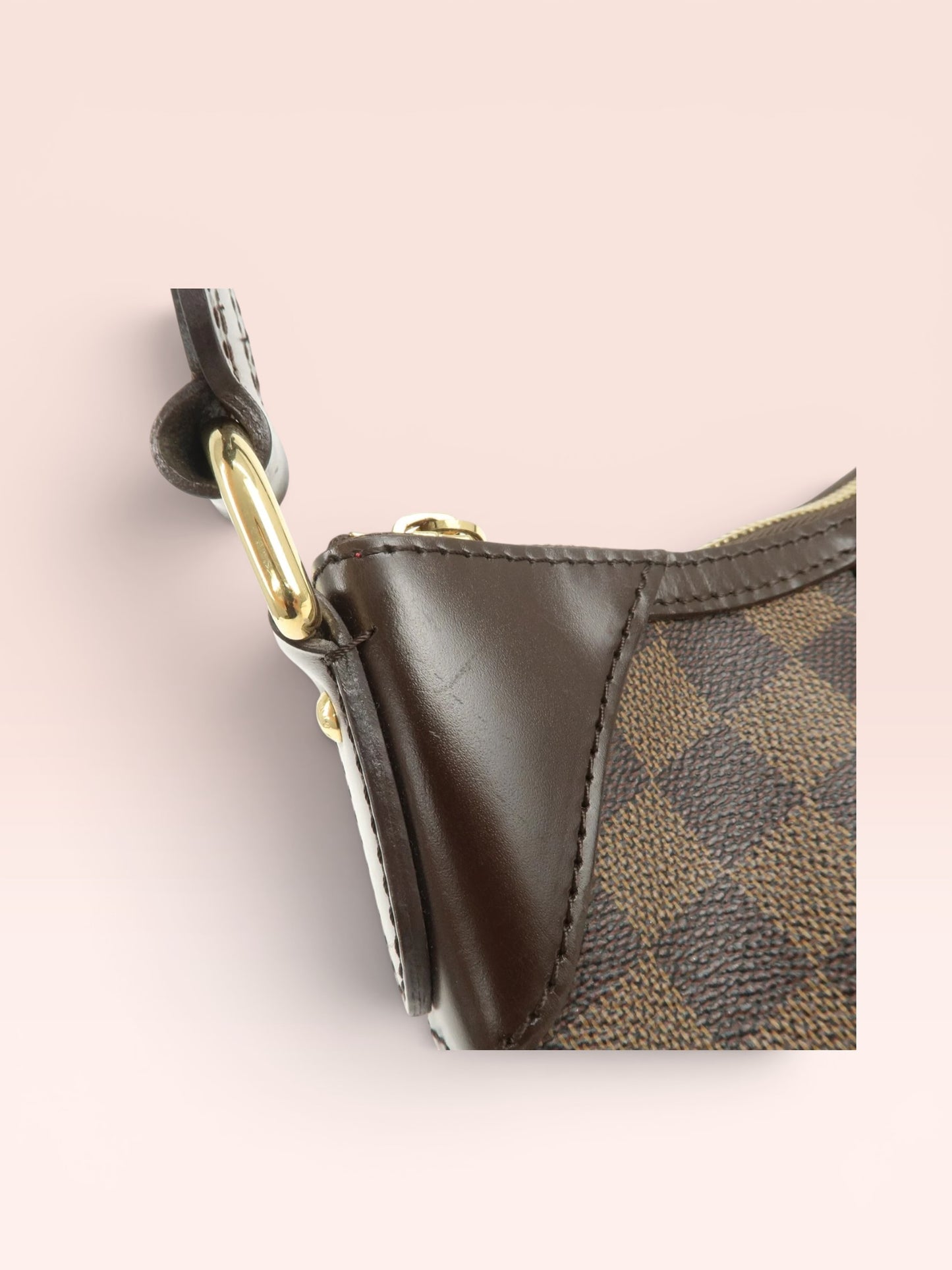 Louis Vuitton Damier Ebener Canvas Thames PM Shoulder Bag 2008
