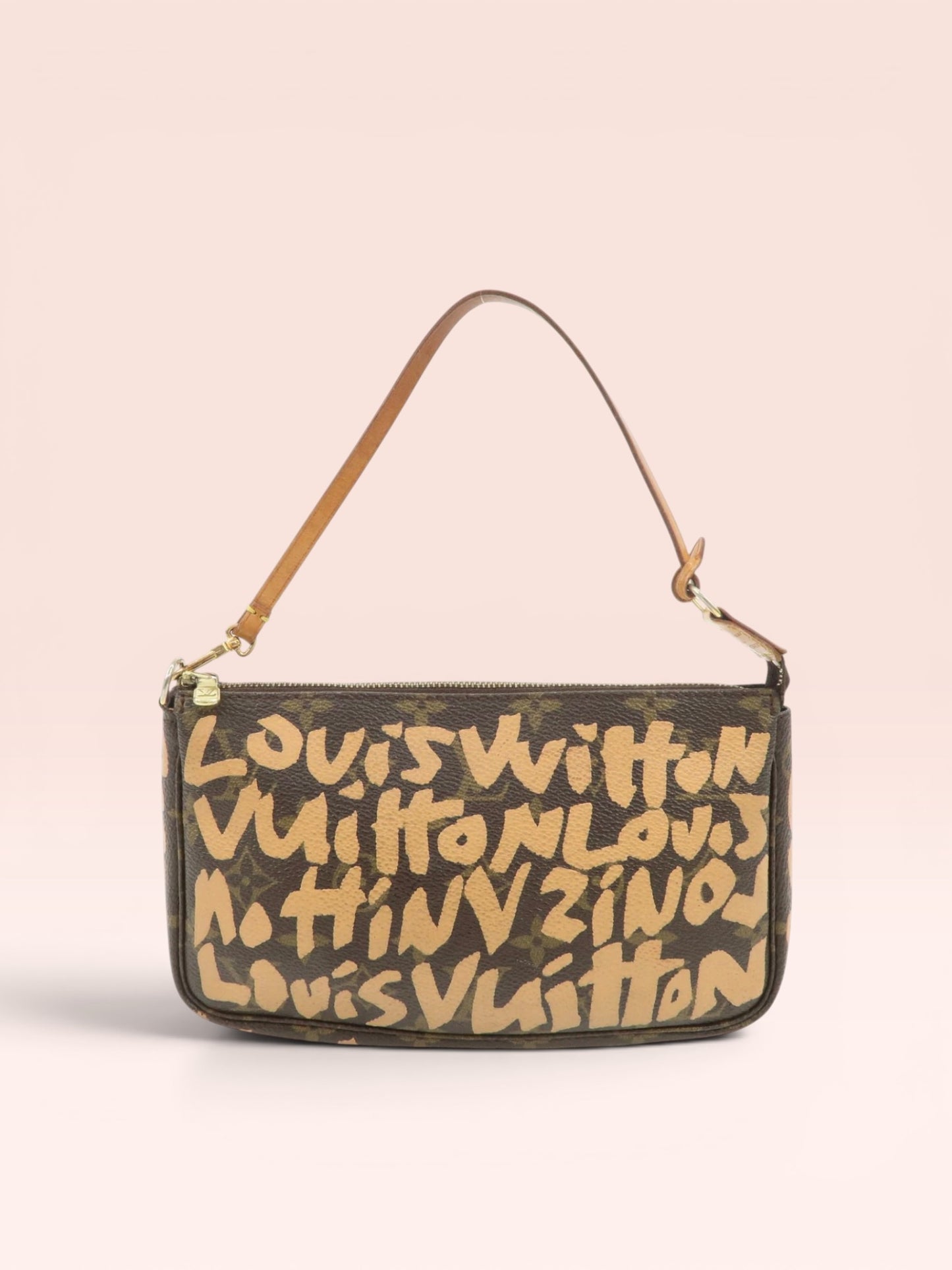 Louis Vuitton Monogram Canvas Graffiti Pochette Accessories 2001