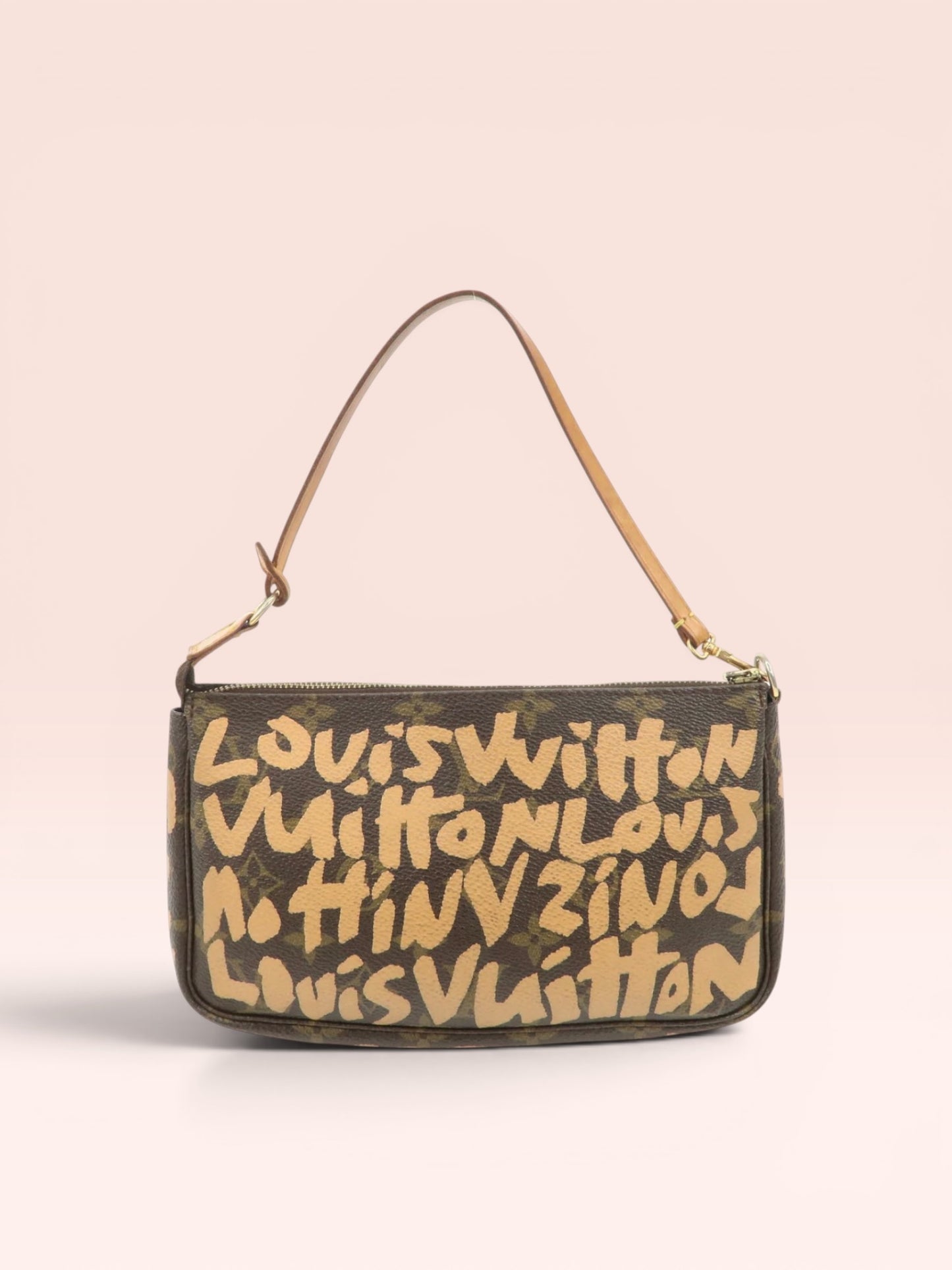 Louis Vuitton Monogram Canvas Graffiti Pochette Accessories 2001
