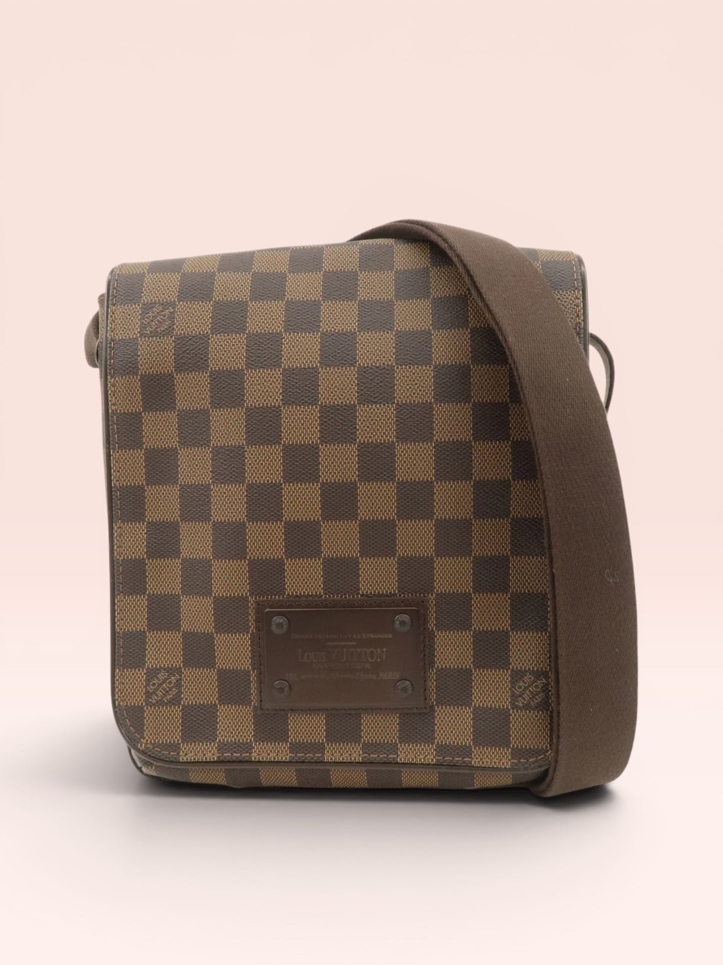Louis Vuitton Damier Ebene Canvas Brooklyn PM Bag 2008