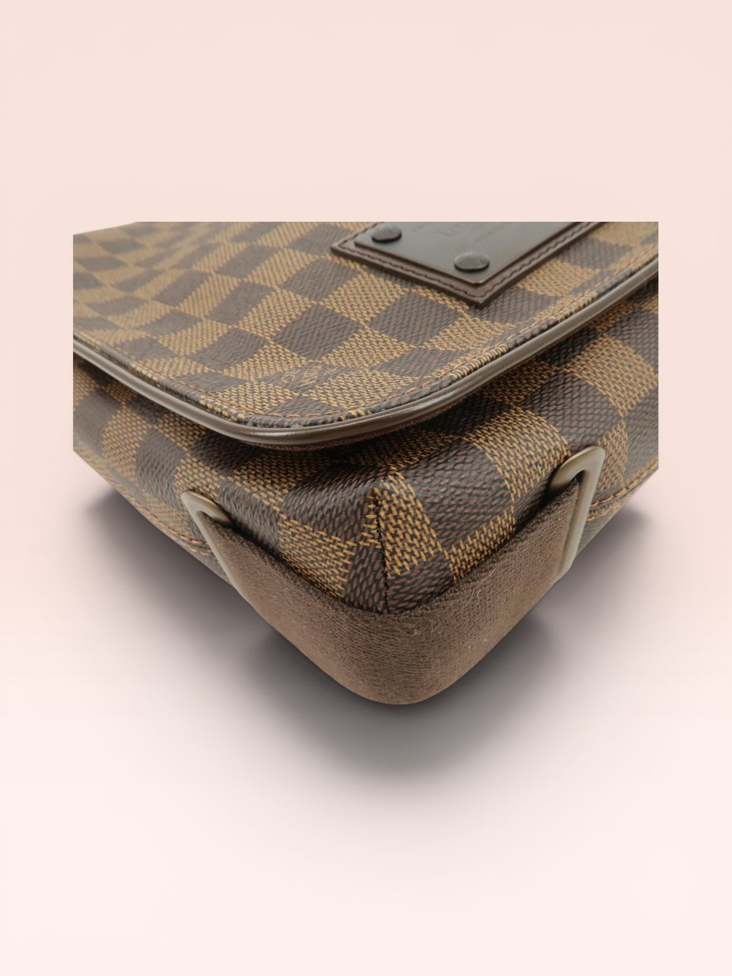 Louis Vuitton Damier Ebene Canvas Brooklyn PM Bag 2008