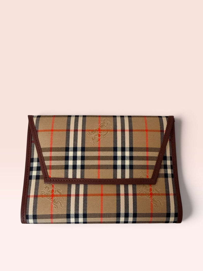 Burberry Nova Check Envelope-Style Day Planner