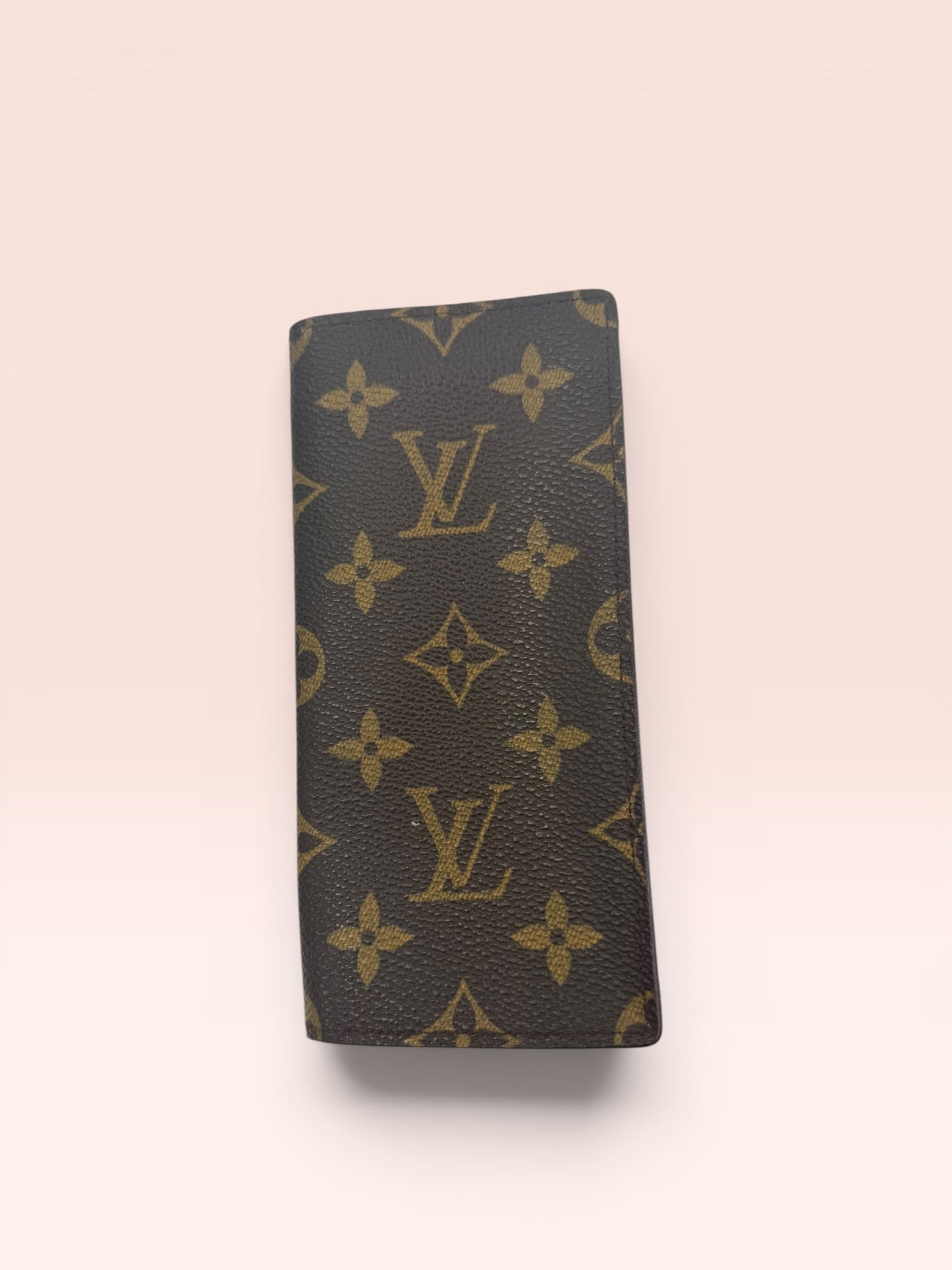 Louis Vuitton Canvas small leather goods Pre Owed Monogram Glasses Case 1998