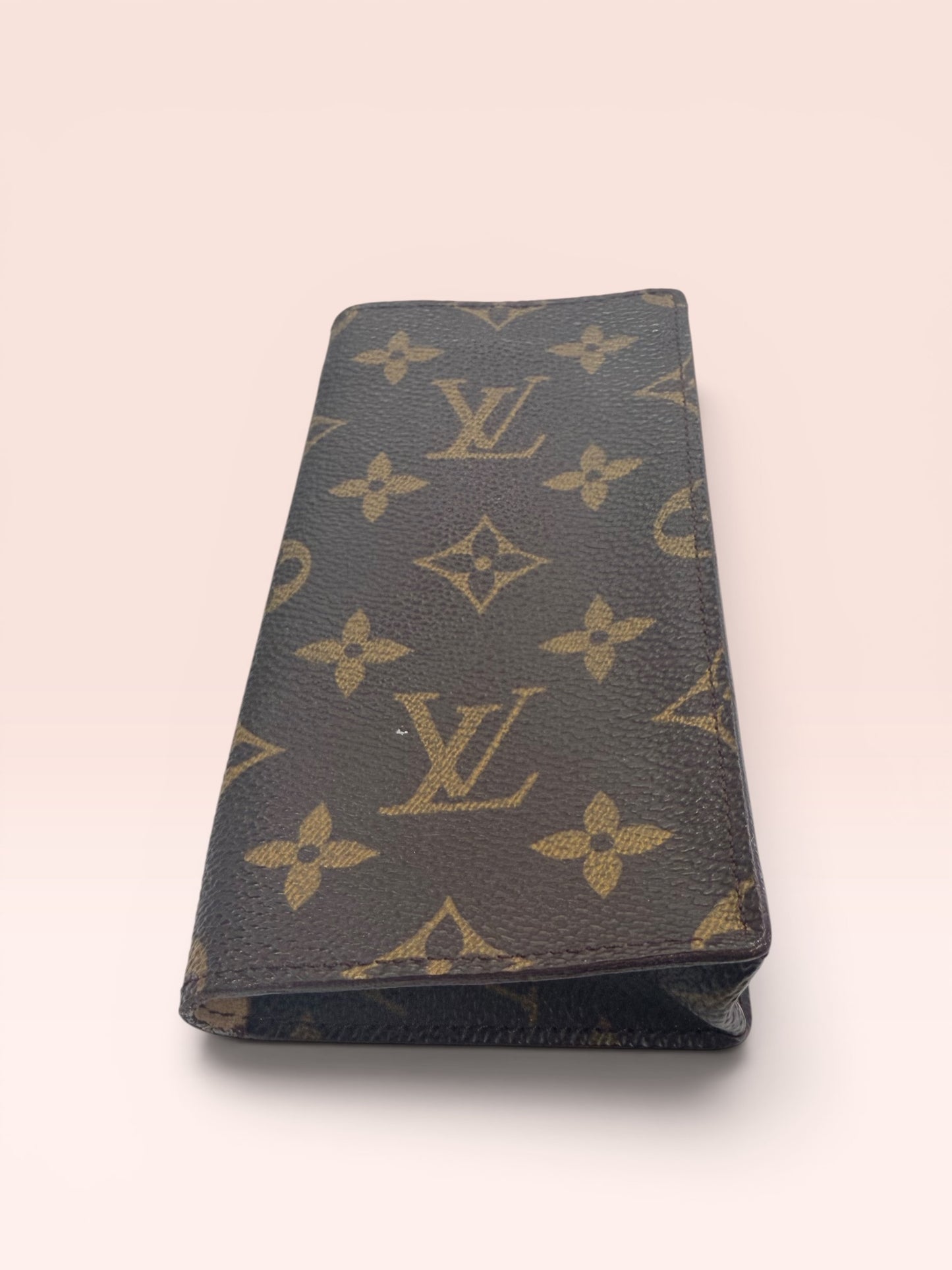Louis Vuitton Canvas small leather goods Pre Owed Monogram Glasses Case 1998