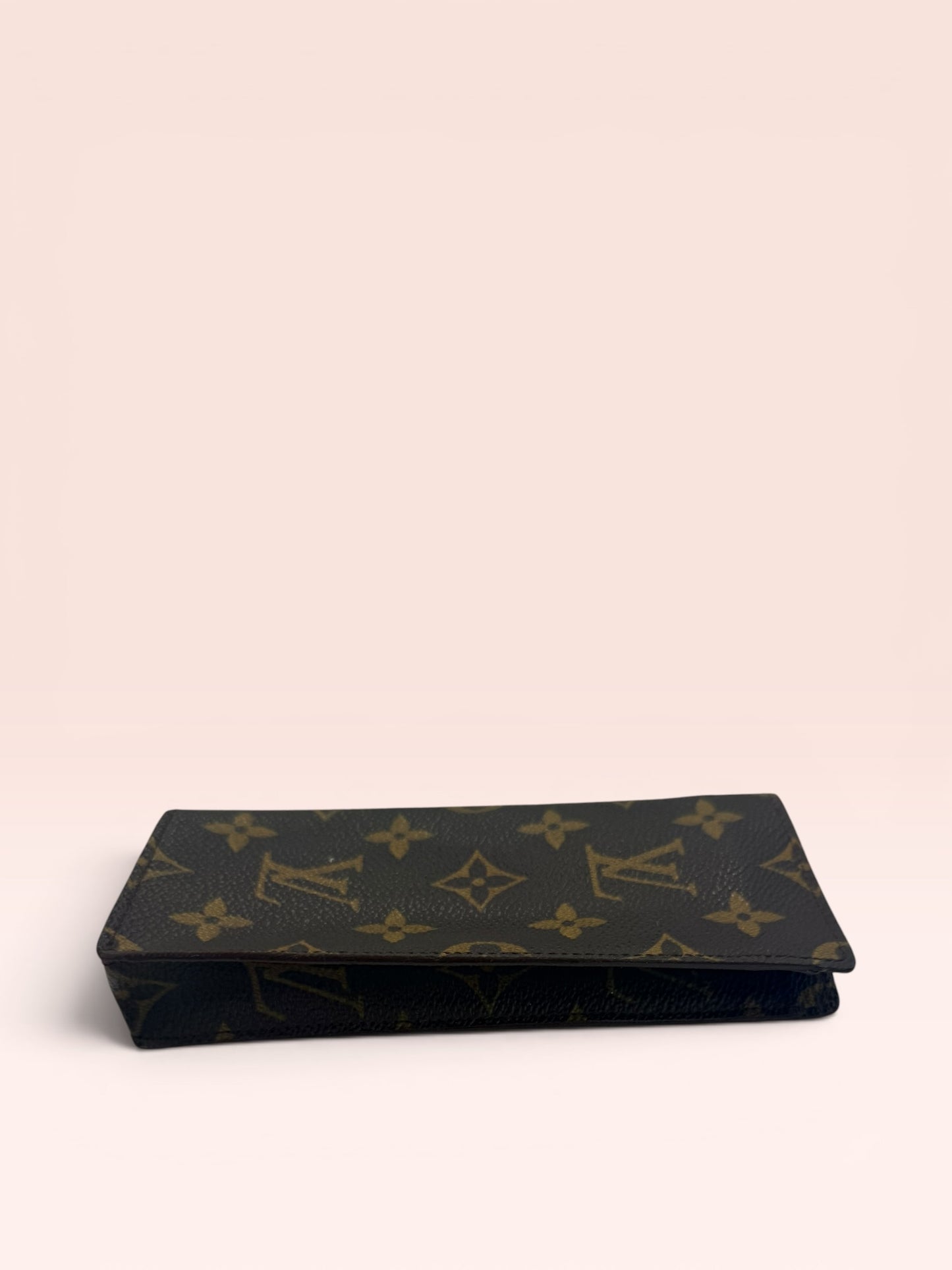 Louis Vuitton Canvas small leather goods Pre Owed Monogram Glasses Case 1998