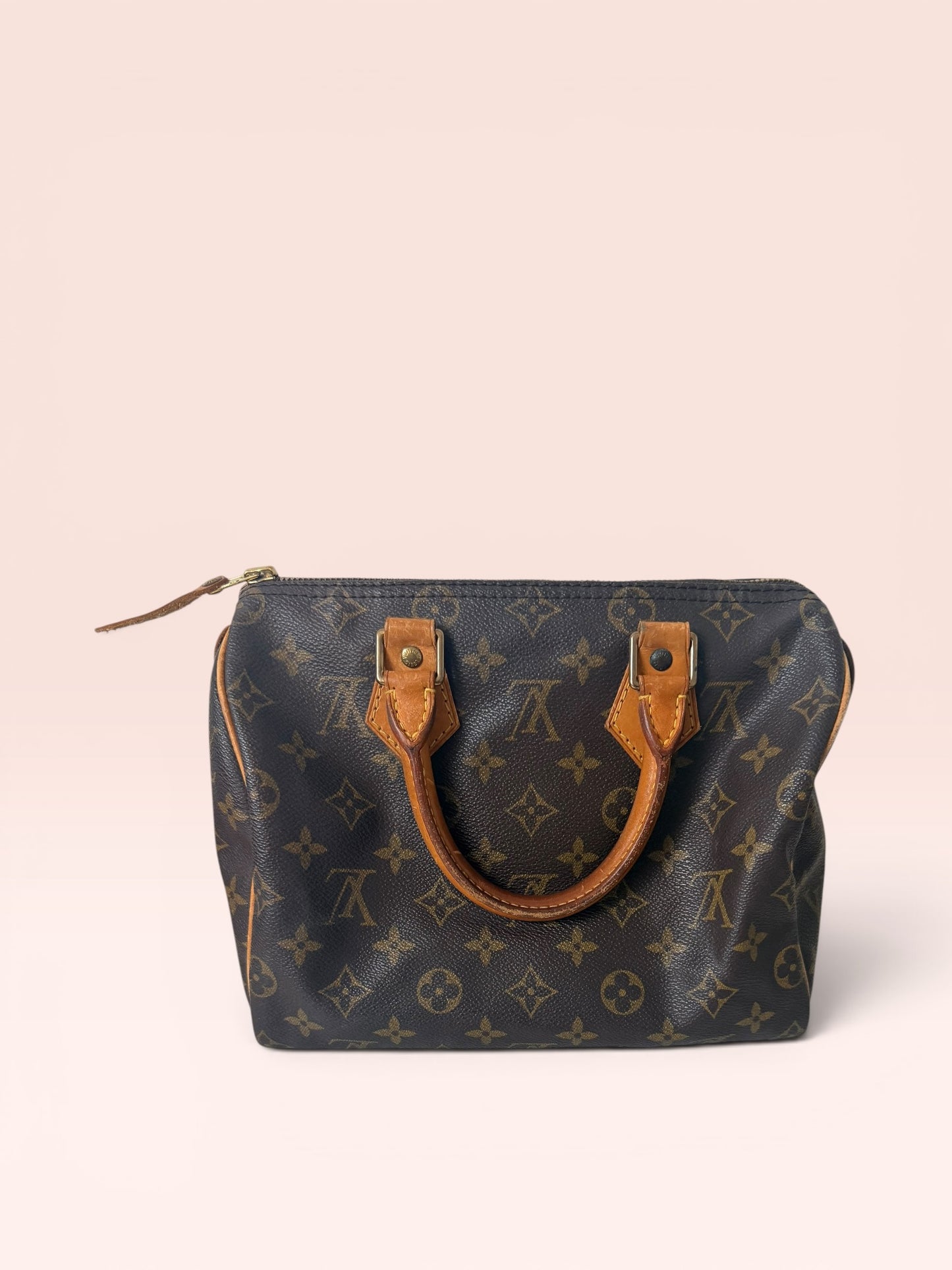 LOUIS VUITTON Monogram CANVAS  Speedy 25 1994 WITH LOCK & KEY