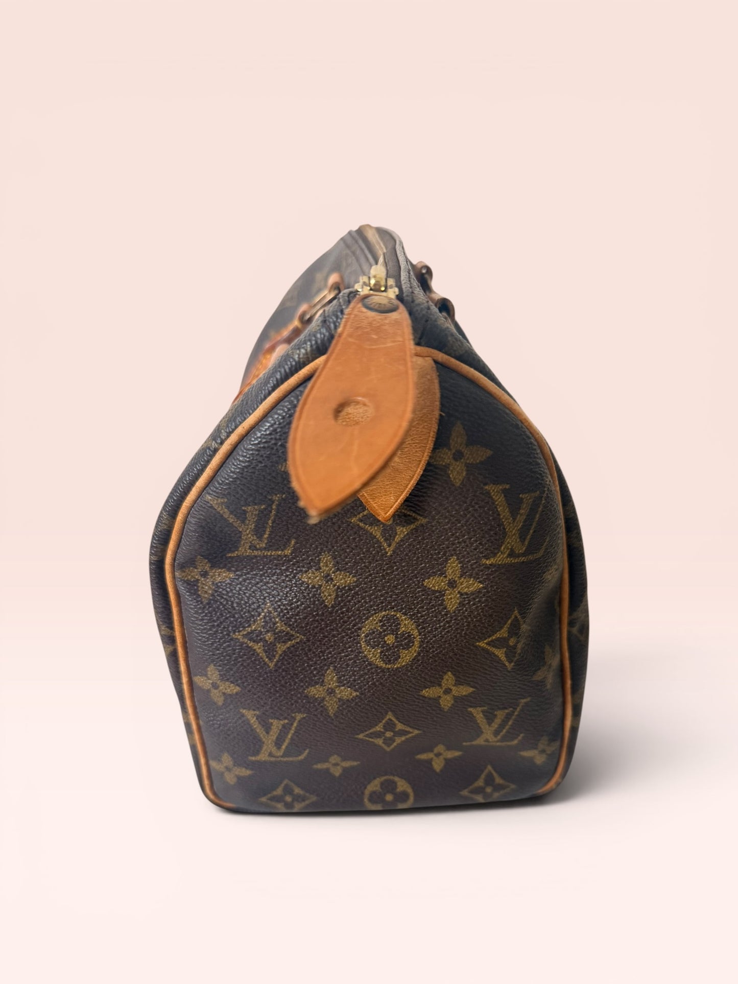 LOUIS VUITTON Monogram CANVAS  Speedy 25 1994 WITH LOCK & KEY