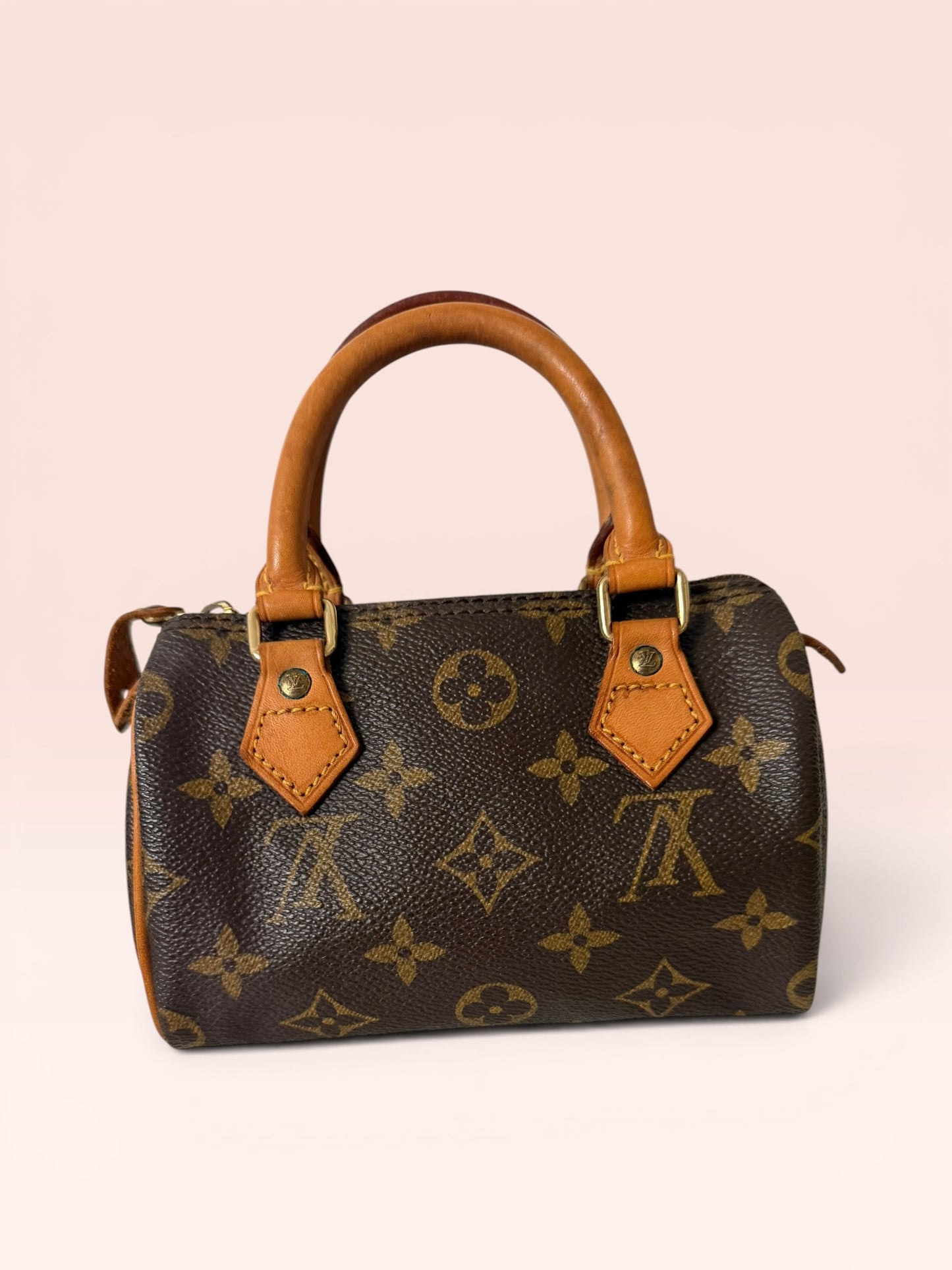 Louis Vuitton Monogram Canvas  Mini Speedy 1994 WITHOUT STRAP