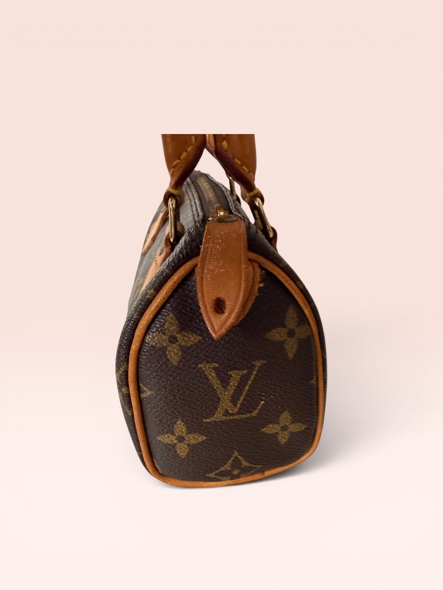 Louis Vuitton Monogram Canvas  Mini Speedy 1994 WITHOUT STRAP
