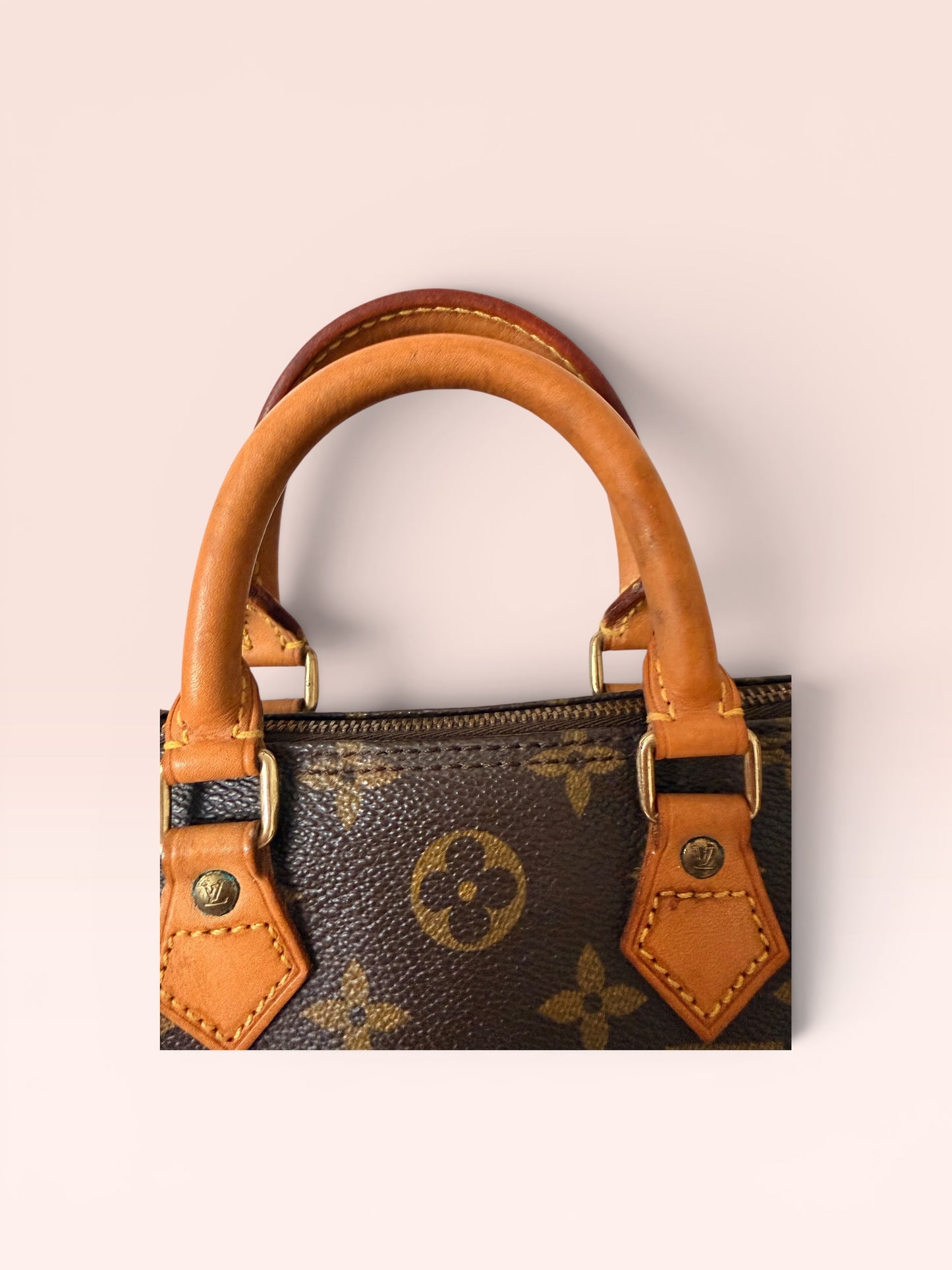 Louis Vuitton Monogram Canvas  Mini Speedy 1994 WITHOUT STRAP