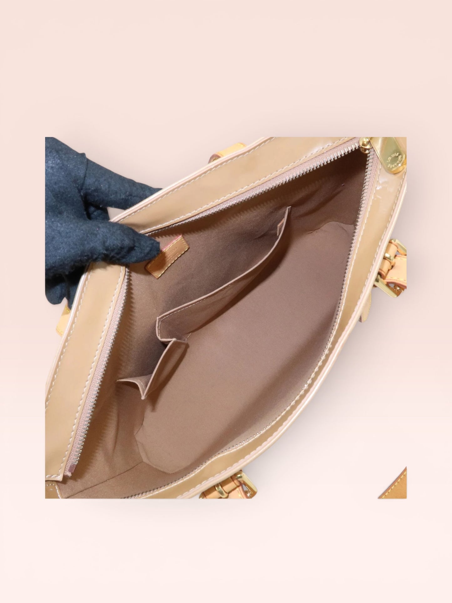 Louis Vuitton Monogram Vernis Brentwood Tote Bag (Noisette)