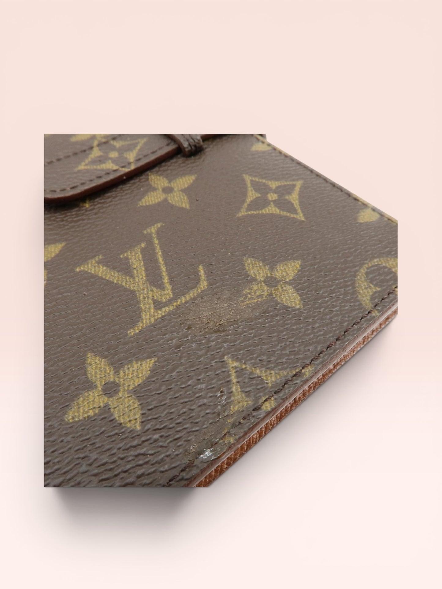 Louis Vuitton Monogram Canvas Pochete Photo Case  1996