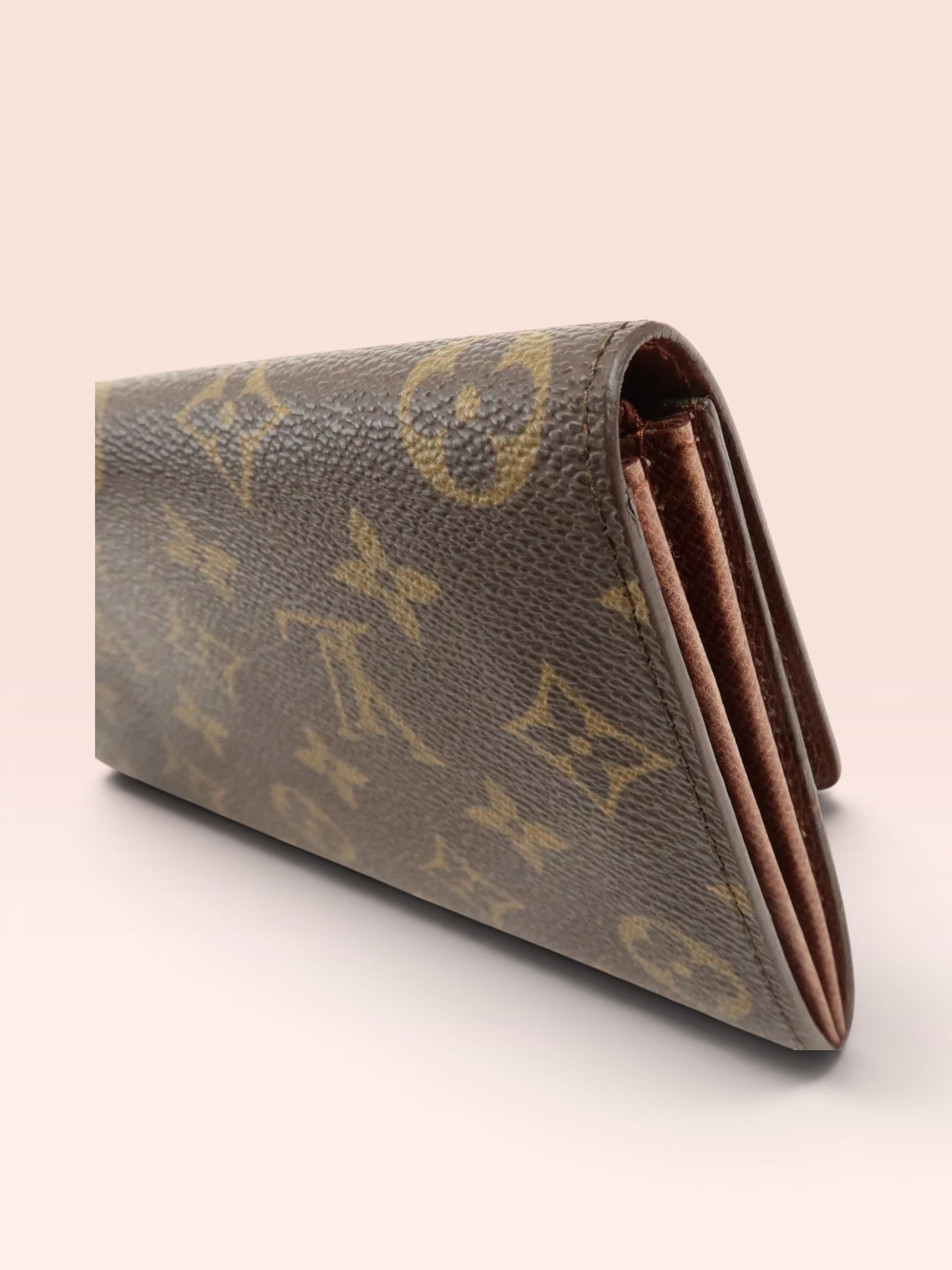 Louis Vuitton Monogram Canvas Porte Monnaie Long Wallet 1989